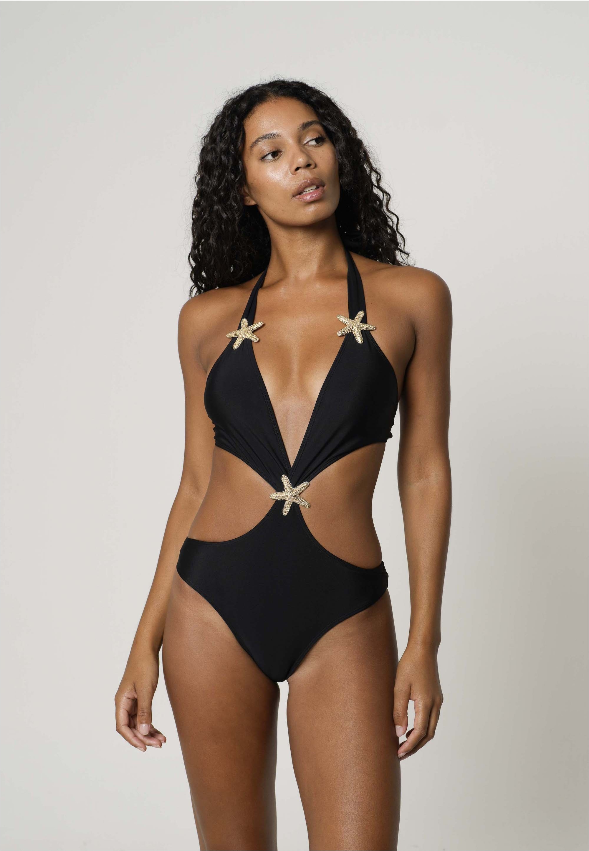 Moda Minx Badeanzug, (1 St.), mit tollen Cut-Outs