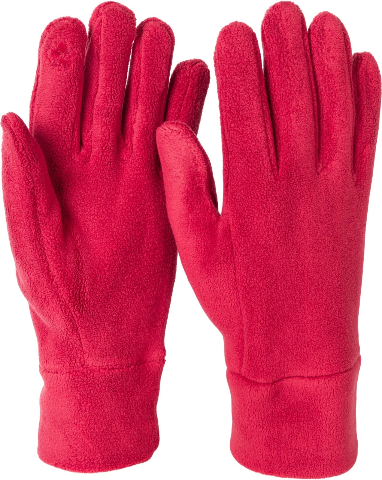 styleBREAKER Fleecehandschuhe "Einfarbige Touchscreen Fleece Handschuhe" 1 Stk.