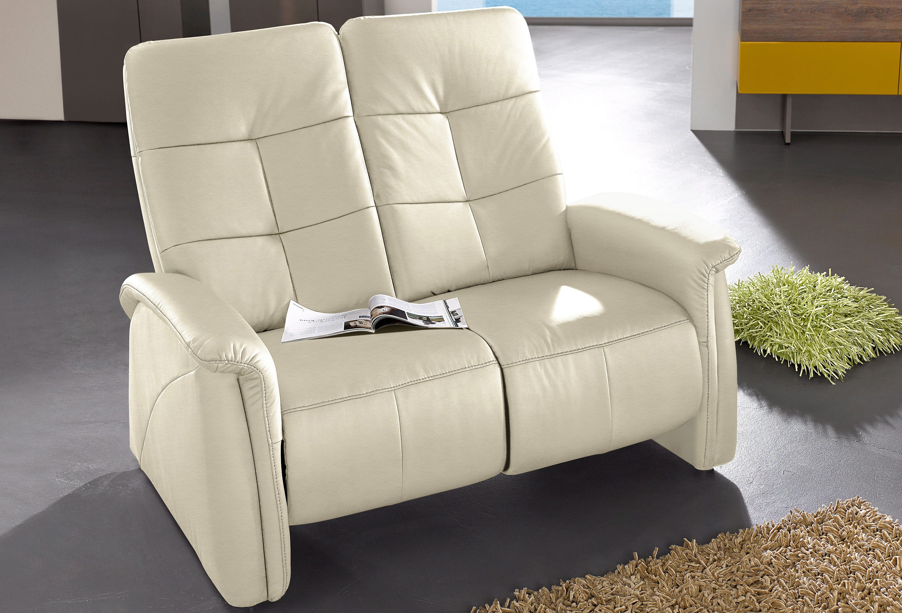 exxpo - sofa fashion 1100000002199 "Tivoli, Kinosofa, bequem und komfortabel durch die Relaxfunktion" (2-sitzig), schmale Armlehnen, hohe Rückenlehne