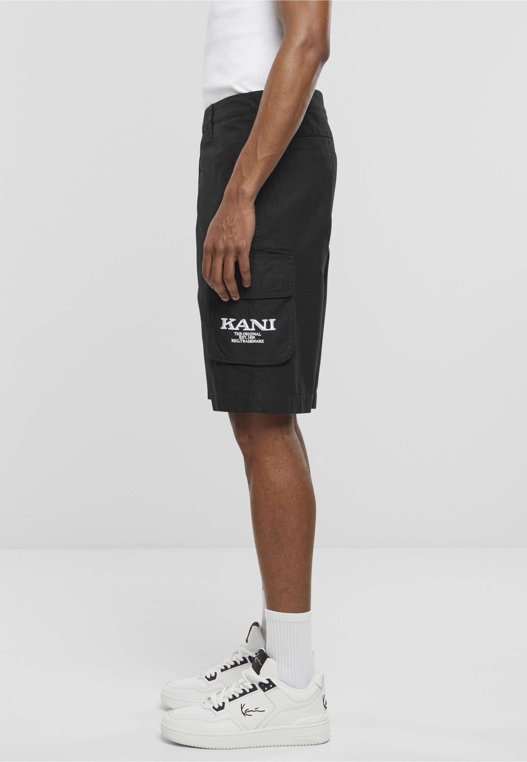 Karl Kani Cargoshorts »Karl Kani Herren Retro Washed Cargo Shorts«