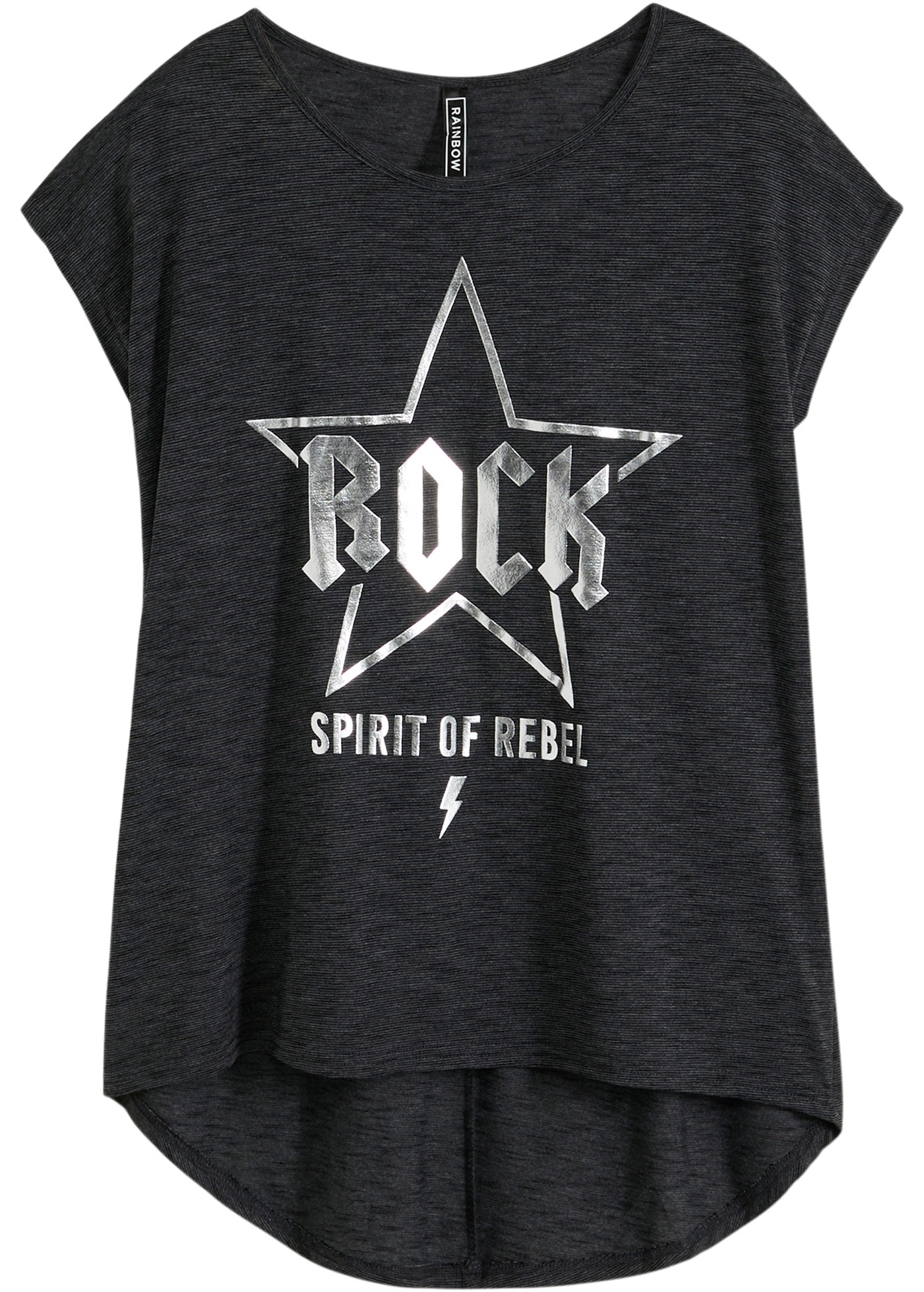 bonprix Longshirt Longshirt aus softem Viskose-Mix