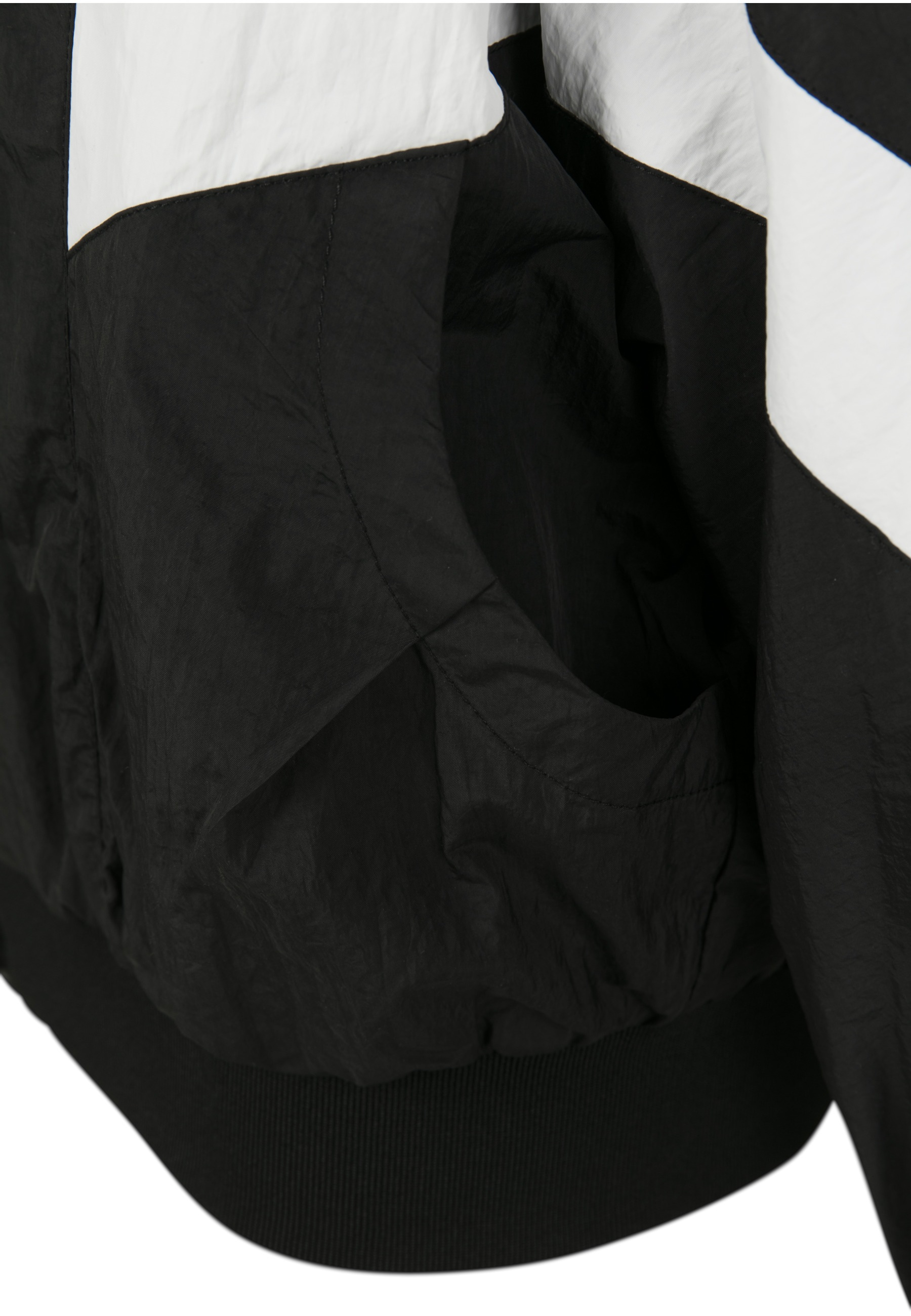 URBAN CLASSICS Langmantel »Urban Classics Damen Ladies Crinkle Batwing Jacket«