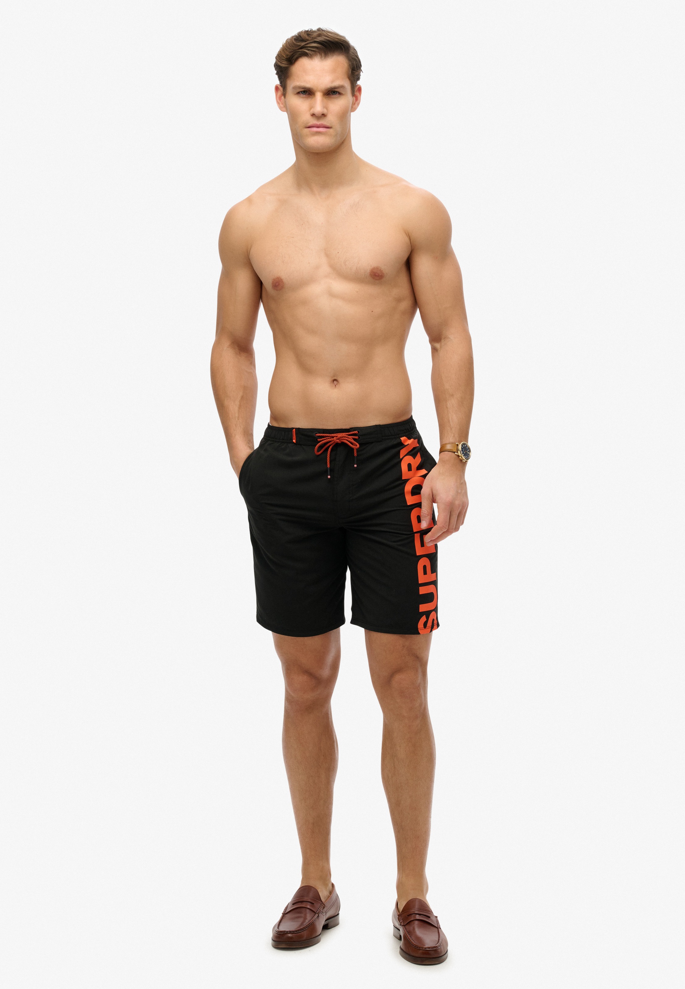 Thumbnail - Superdry Badeshorts "CLASSIC 19 LOGO BOARDSHORT"