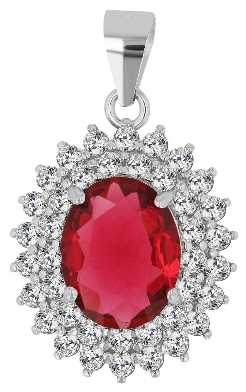 Kettenanhänger ADELIA´S "hochwertiger Schmuck Anhänger aus 925 Sterling Silber", blau, Schmuckanhänger, Damen, Silber 925 (Sterlingsilber), Kettenanhänger