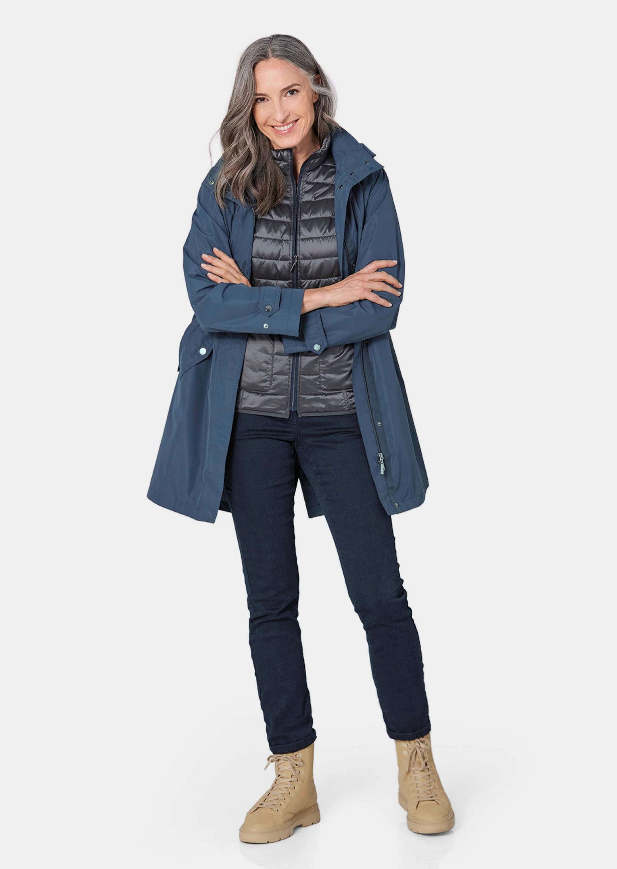 Goldner Alljahresjacke Women's Jacket Blue Size 38 3