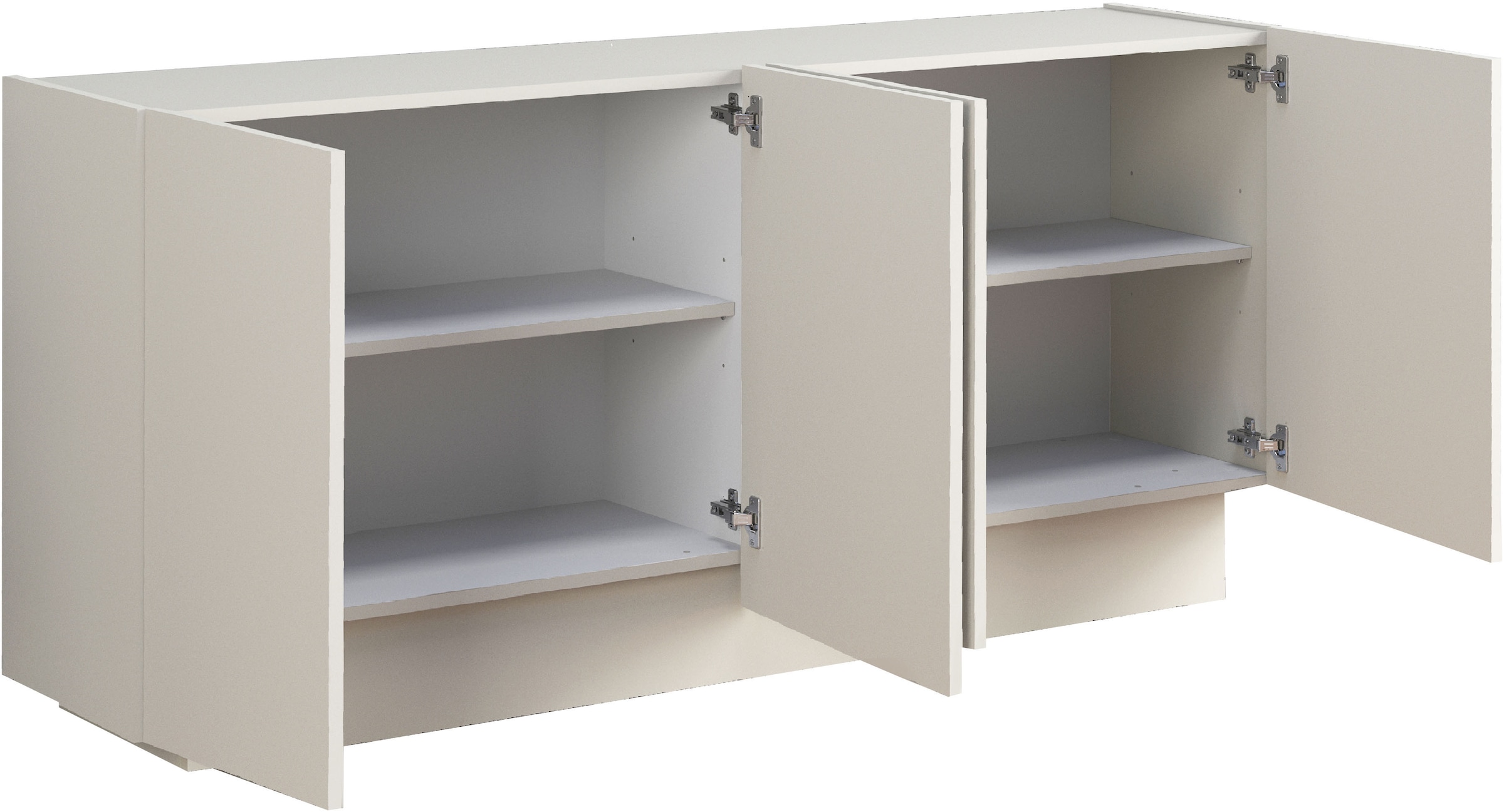 INOSIGN Sideboard »VELA, Sideboard, Breite 160 cm, Design mit schrägen Türen«, (1 St.), Made in Italy, Maße-B/T/H: 160x35x75,Sideboard, Anrichte, Kommode