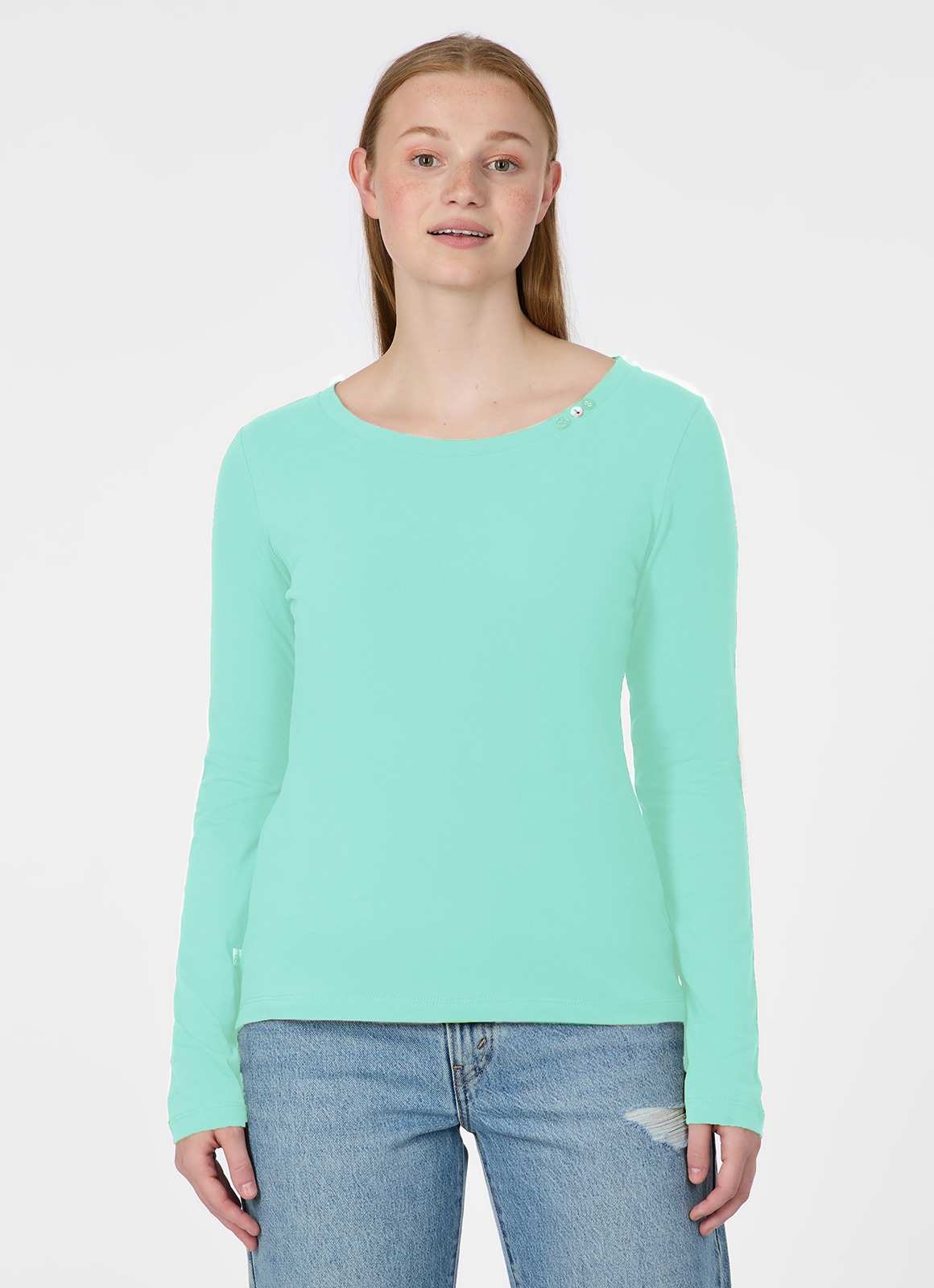 Ragwear Langarmshirt "FLLORAH LONG GOTS" Bestseller aus Single Jersey mit s günstig online kaufen