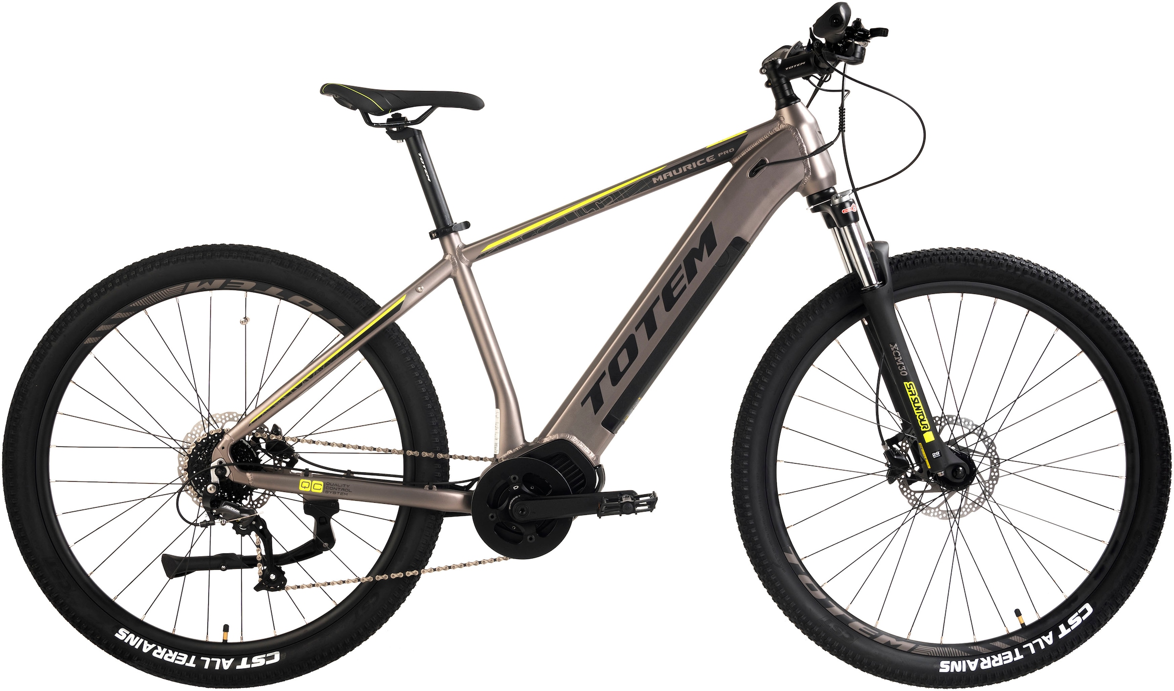 TOTEM E Bike Maurice Pro 9 Gang Shimano Altus Mittelmotor 250 W Pedelec Elektrofahrrad fur Damen u. Herren MTB auf Raten BAUR