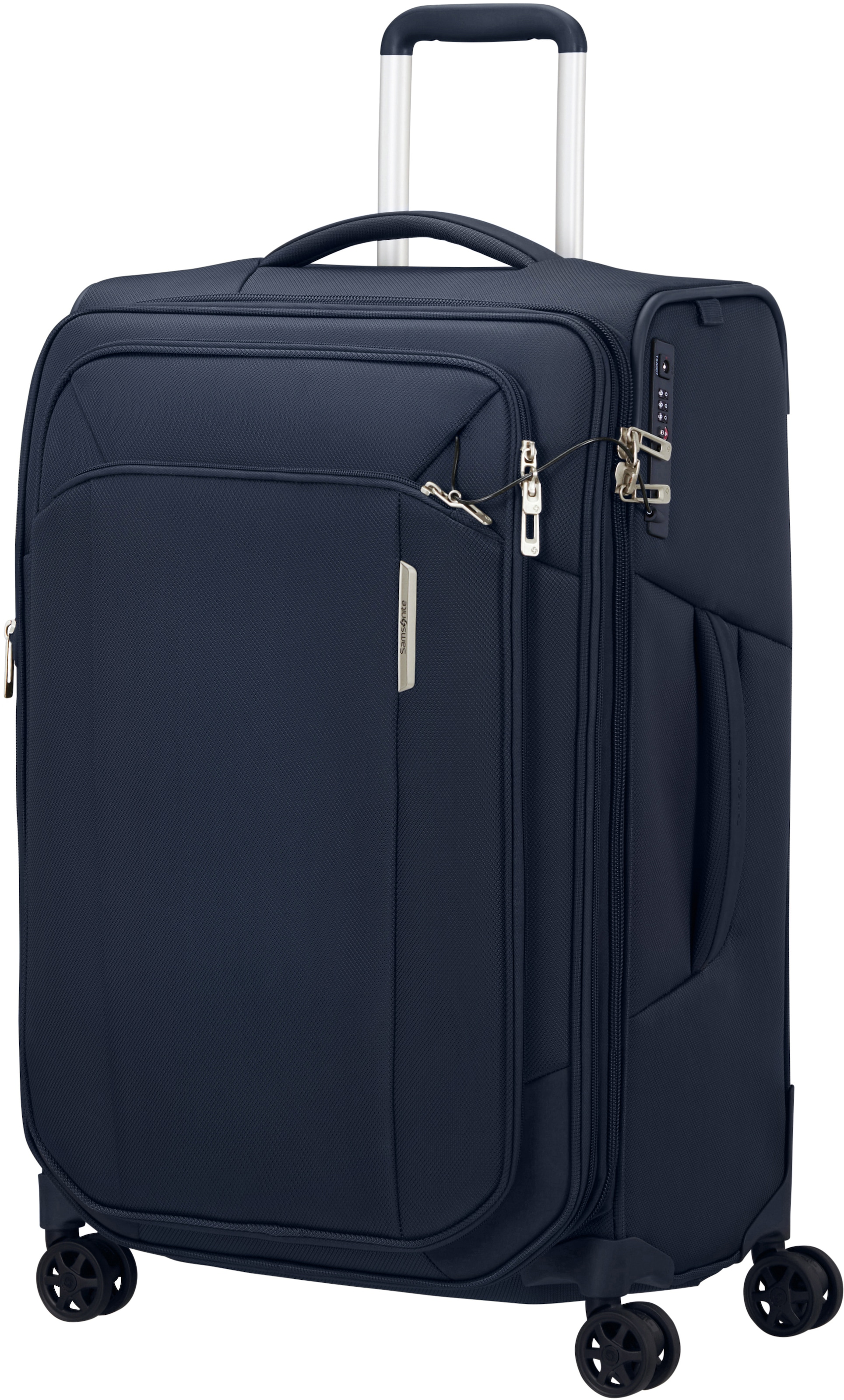 Samsonite "RESPARK exp, verschiedene Größen und Farben" 82 l 4 Rollen voll gefütterter Innenraum, mit Packgurten und Trennwand