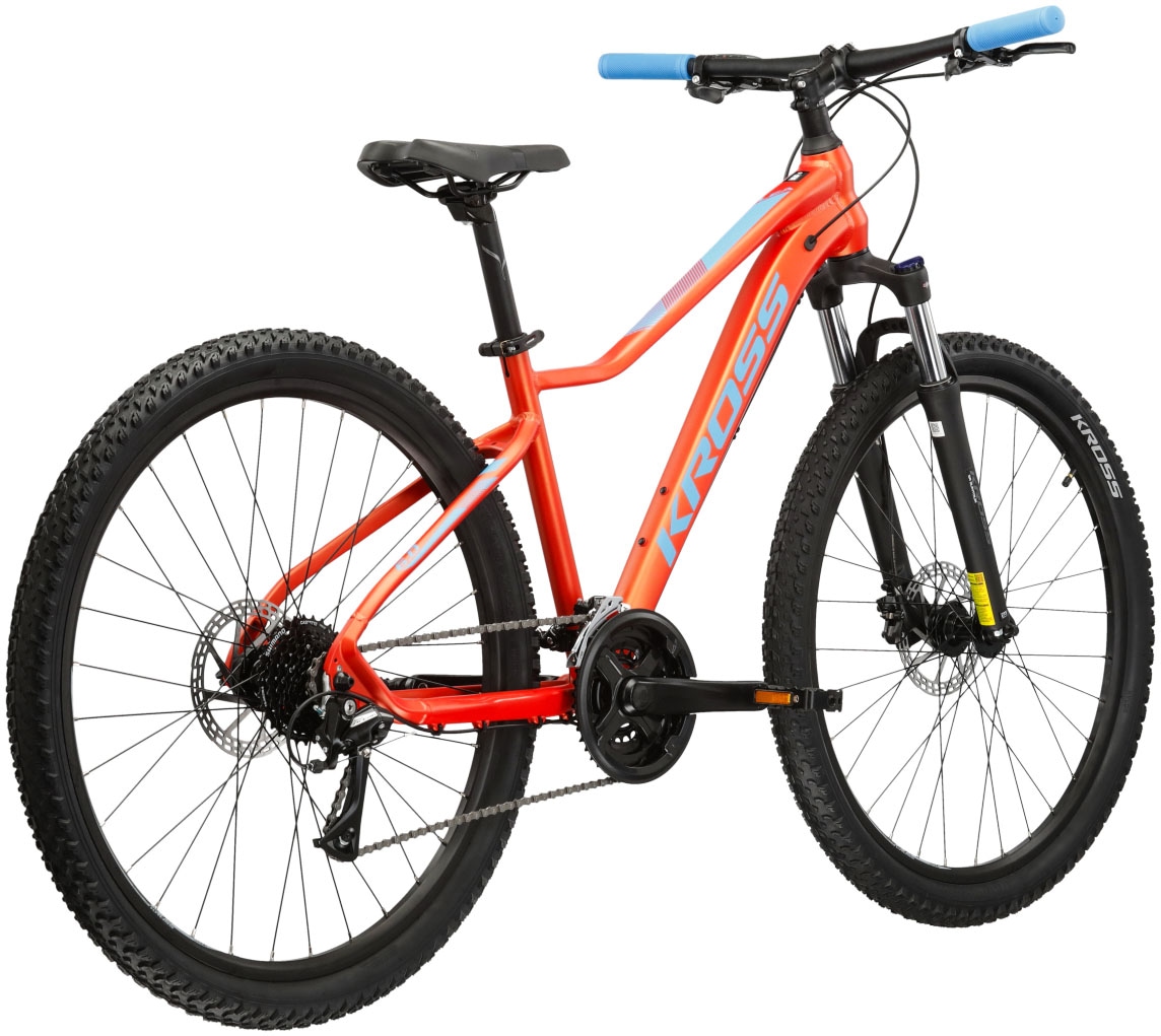Kross Mountainbike »KROSS MTB Hardtail Lea 5.0 27,5" orange«, 24 Gang, Shimano, ACERA M3020 Schaltwerk, Kettenschaltung