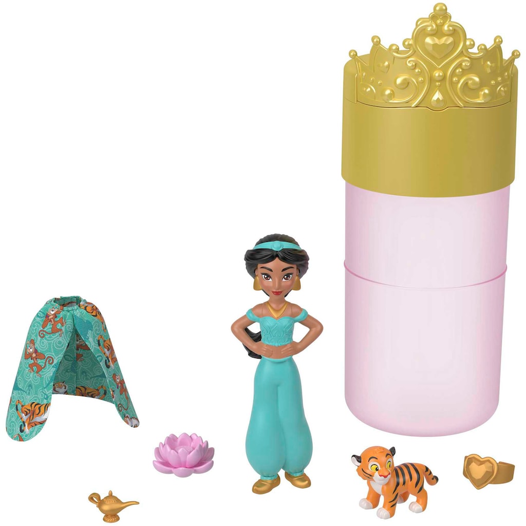 Mattel® Anziehpuppe »Disney Prinzessin, Color Reveal-Puppen, Freundschaft-Serie«, mit 6 Überraschungen