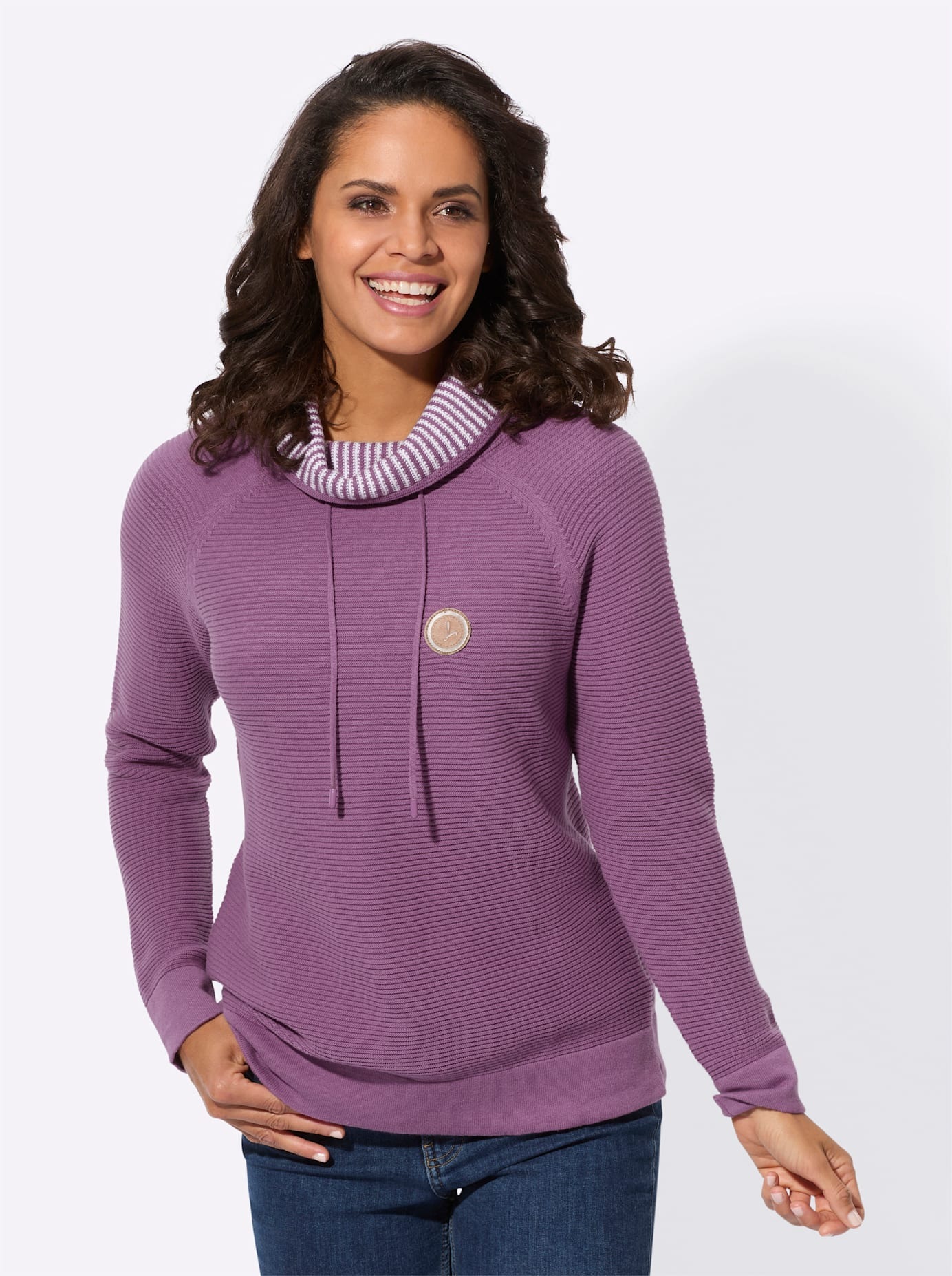 Casual Looks Strickpullover "Langarm-Pullover" günstig online kaufen