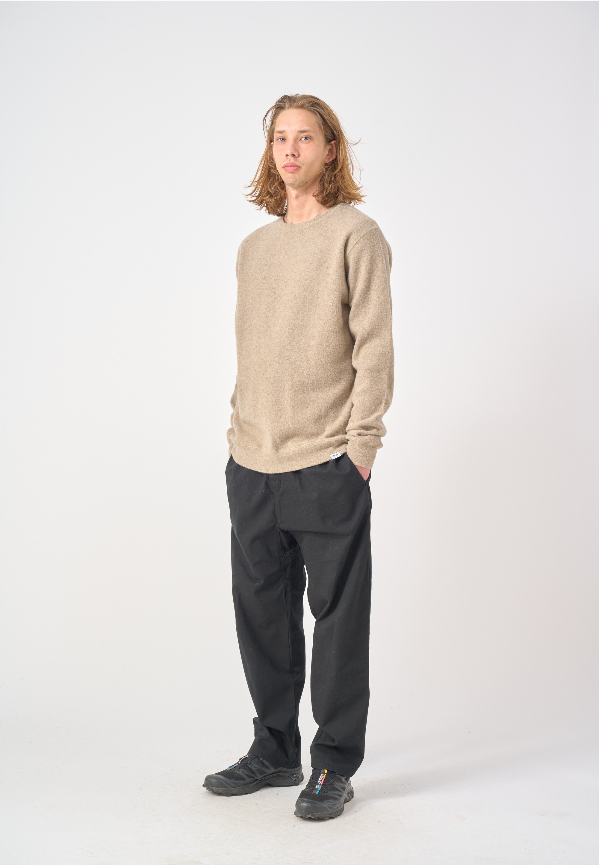 Cleptomanicx Sweatshirt »Noitch«, aus gebondeter Wolle 