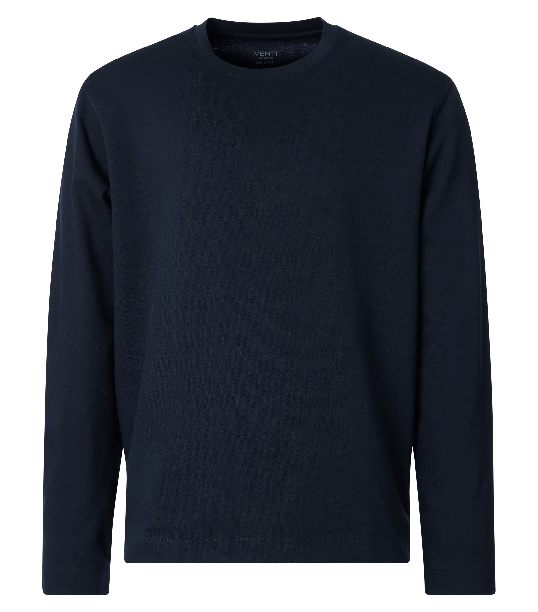 VENTI Langarmshirt »VENTI T-Shirt langarm uni«