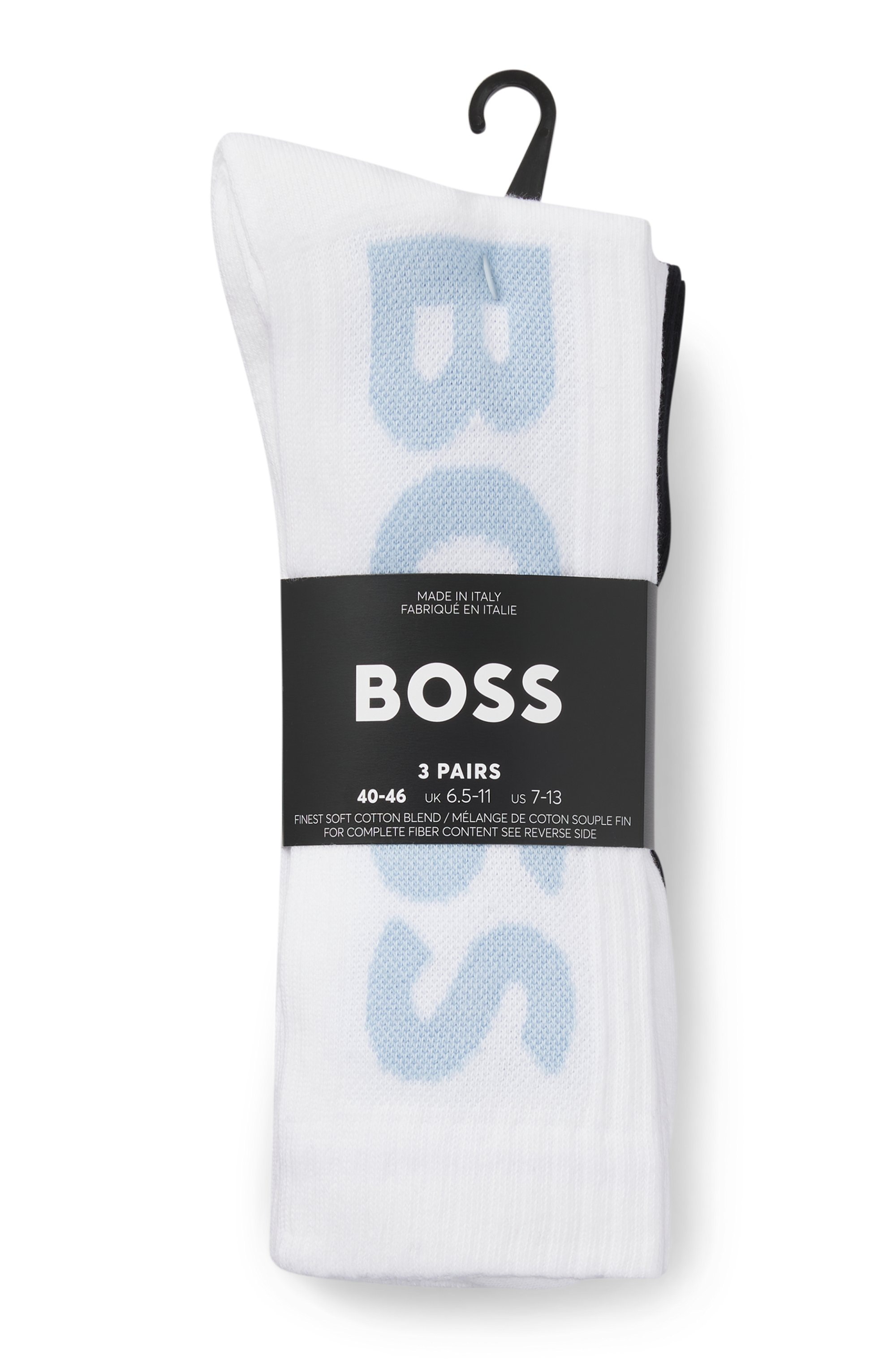 BOSS Socken "3P QS Rib Logo CC", mit Logo günstig online kaufen