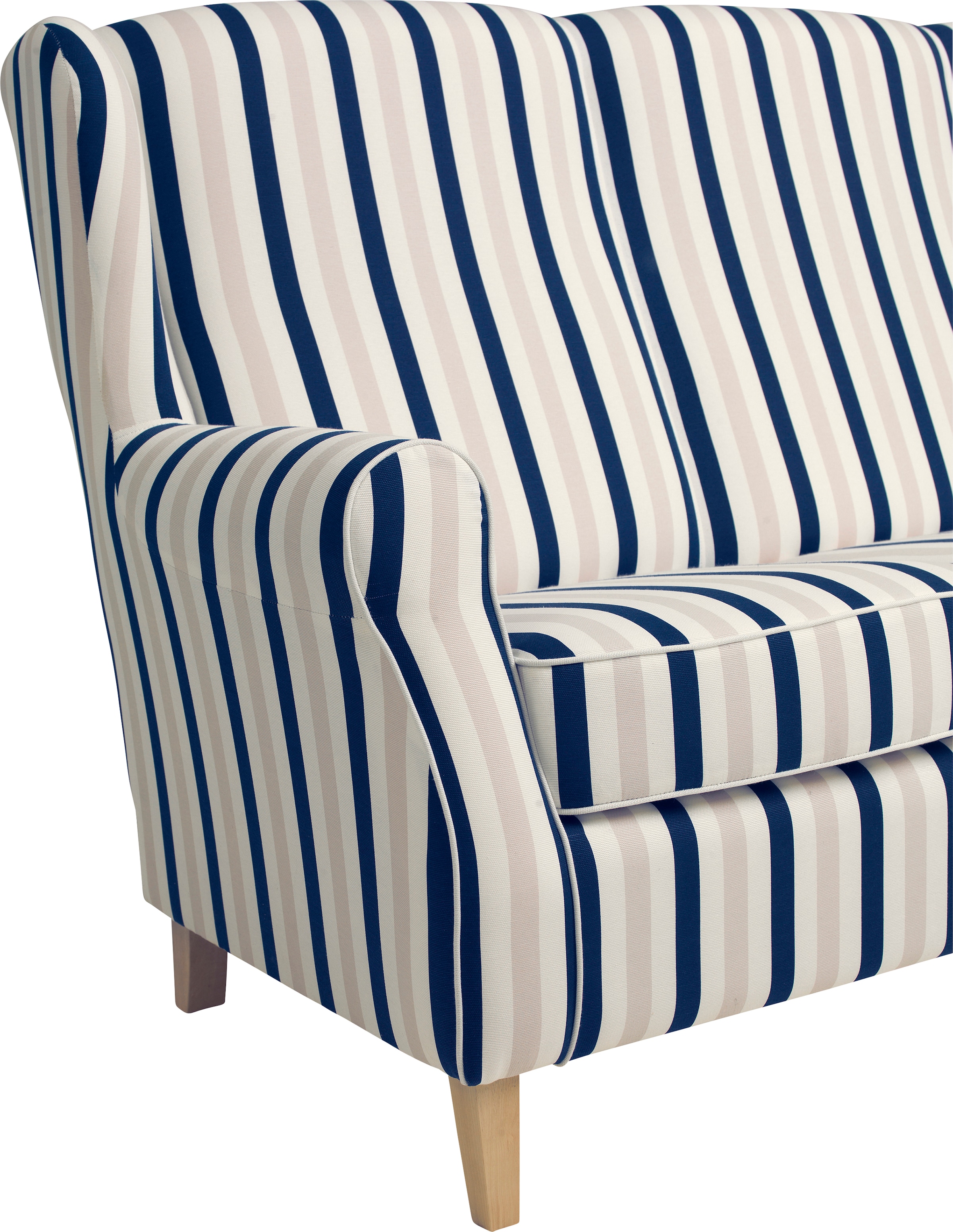 Max Winzer® 3-Sitzer »Luke Küchensofa, hohe Rückenlehne, komfortabler Federkern«, im Retrolook, Breite 196 cm