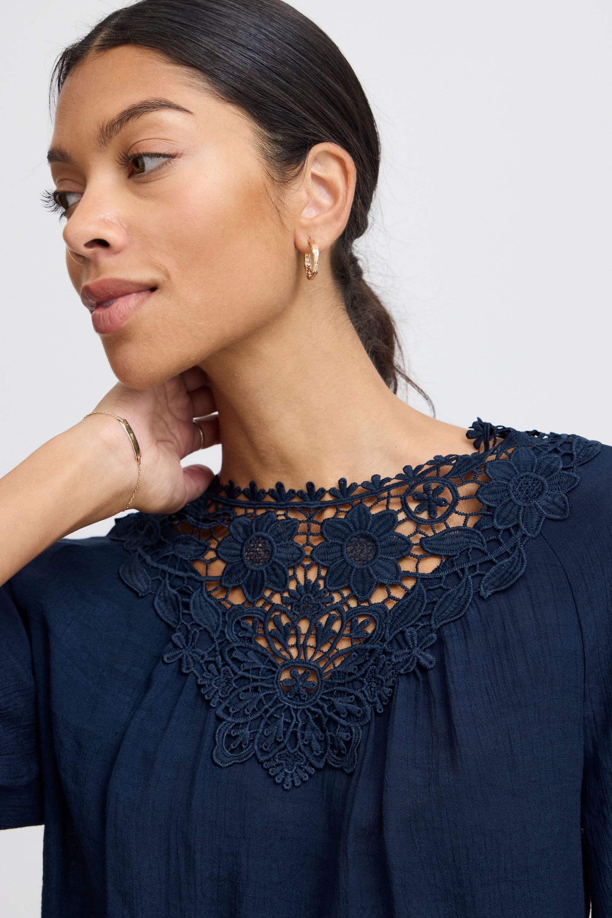 b.young Tunika »Kurzarmbluse BYIKELLY BLOUSE -«