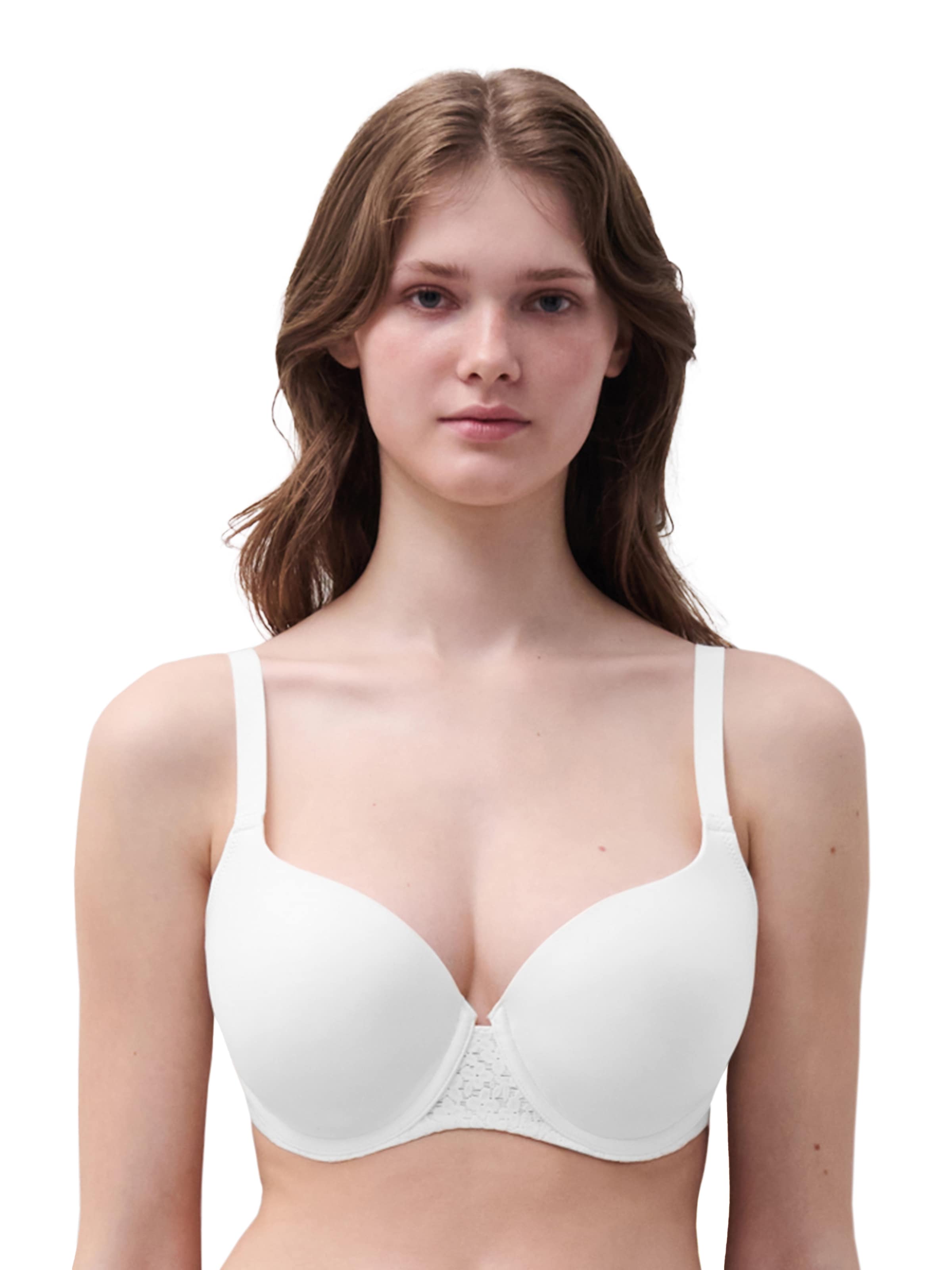 Chantelle T-Shirt-BH "NORAH" weiche Spitze, blickdichtes Gewebe