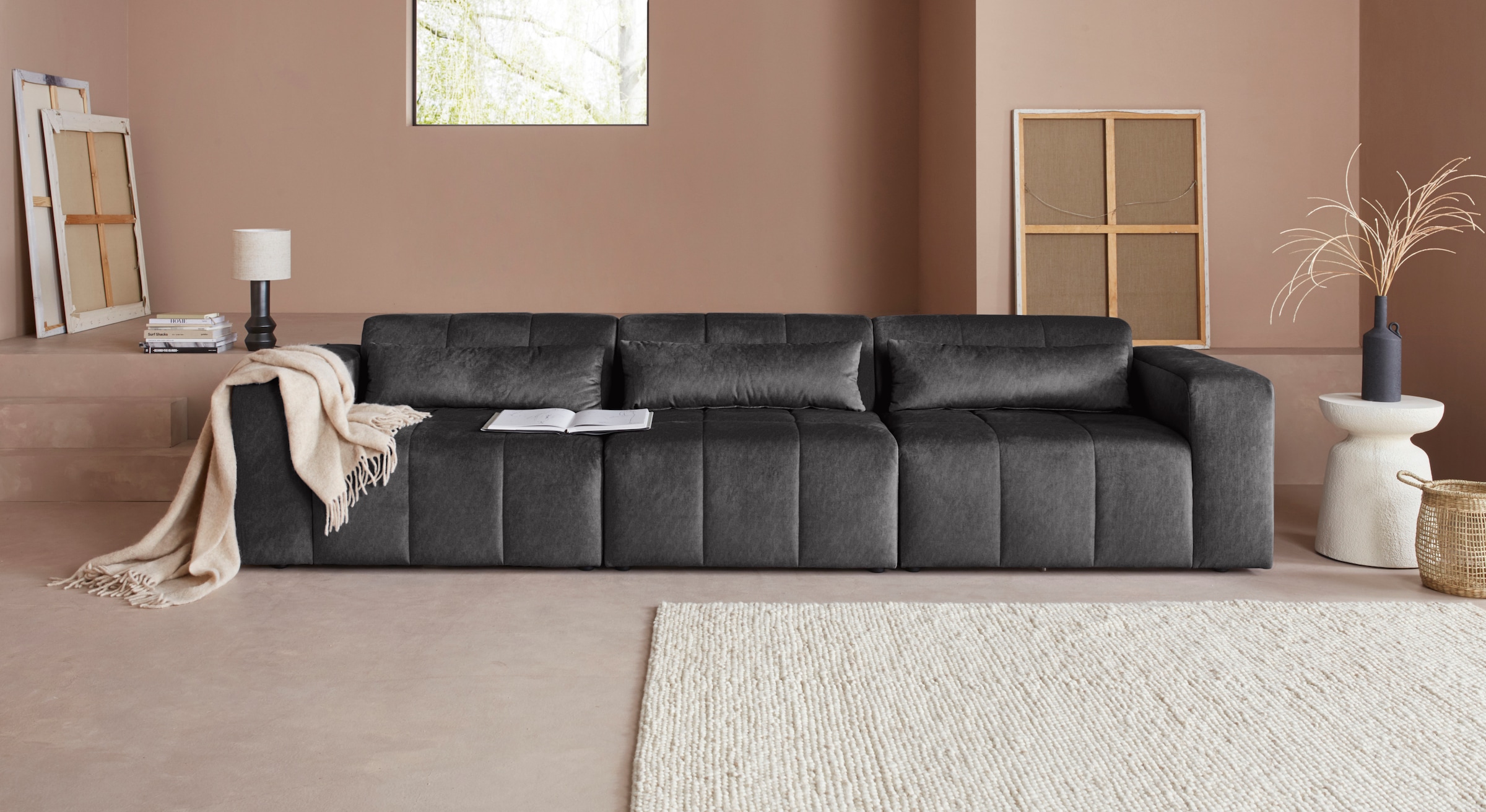 LeGer Home by Lena Gercke Ecksofa "Maileen L-Form", Modulsofa, bestehend au günstig online kaufen