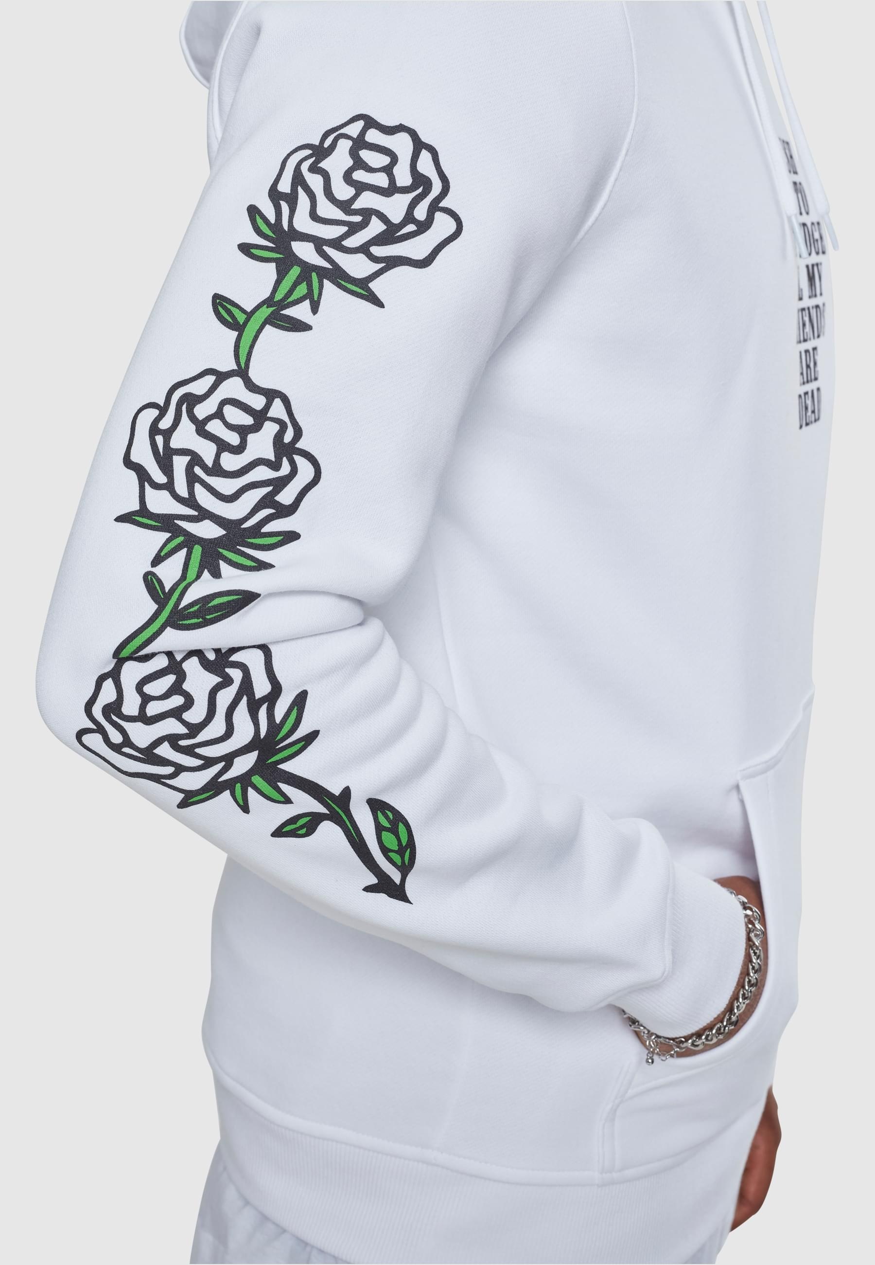 MisterTee Sweatshirt »MisterTee Herren Push Me Hoody«, (1 tlg.)