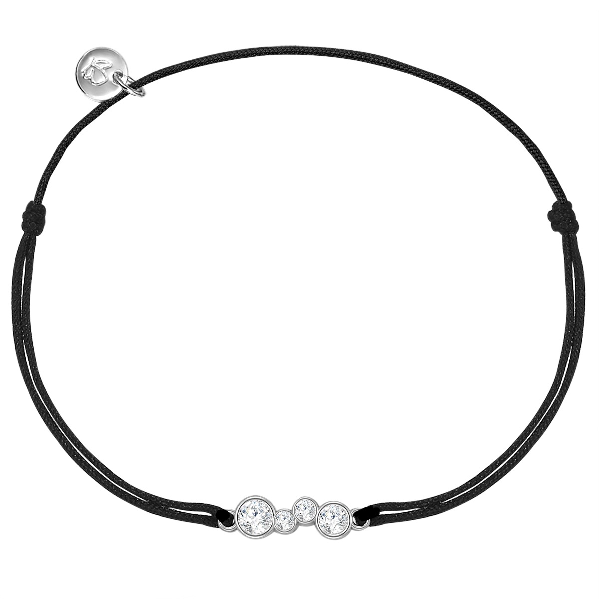 Armband GLANZSTÜCKE MÜNCHEN "GSM780", silber, weiß, Armbänder, Damen, Silber 925 (Sterlingsilber), Armband, aus Sterling Silber