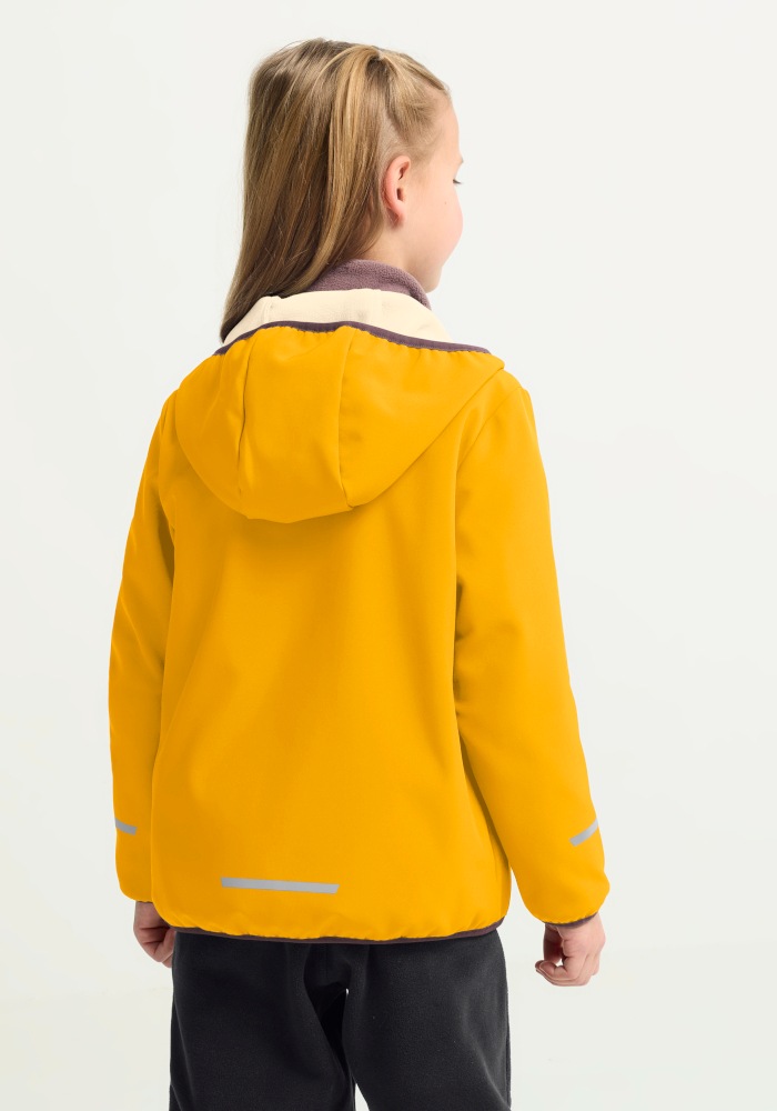Jack Wolfskin Softshelljacke »FOURWINDS JKT K« wasserabweisend, windabweisend, mit Reißverschluss, wärmeisolierend