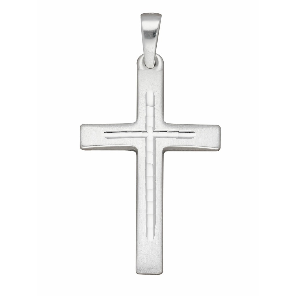 Adelia´s Kettenanhänger »925 Silber Kreuz Anhänger«