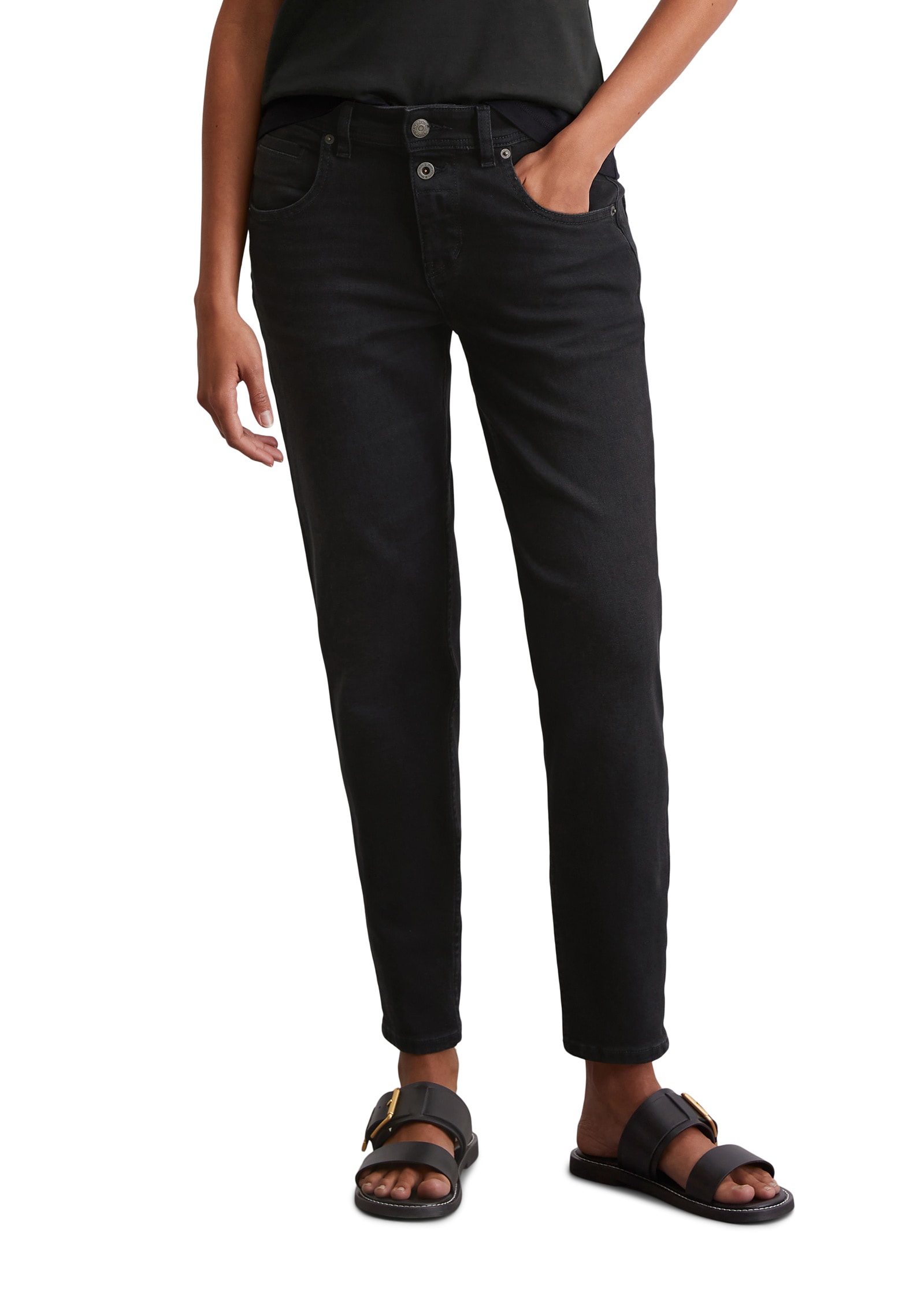 Marc OPolo Boyfriend-Jeans "aus Organic Cotton Stretch" günstig online kaufen