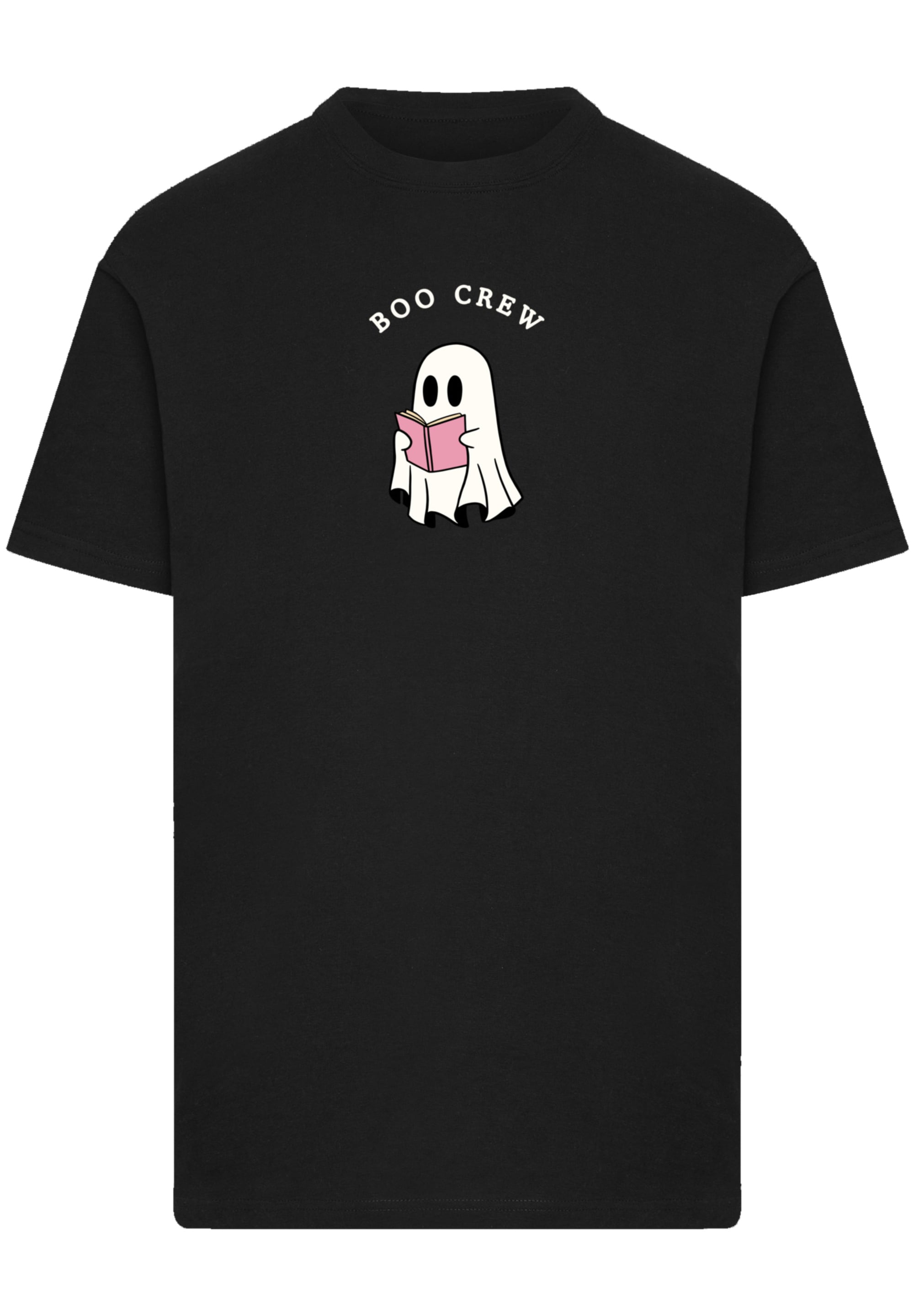 F4NT4STIC T-Shirt "Boo Crew Reading Geist Halloween" Premium Qualität günstig online kaufen