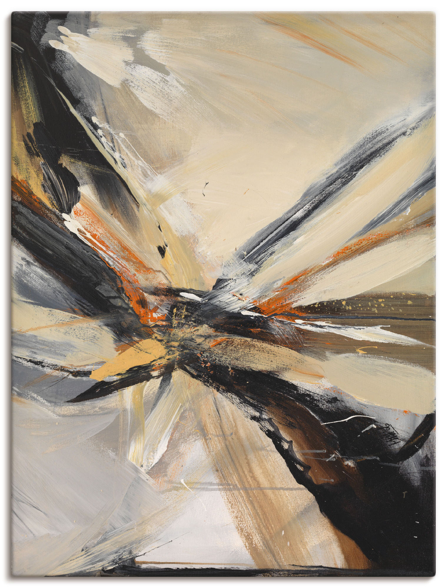 Artland Wandbild "Abstrakt III" Gegenstandslos 1 Stk. tlg. als Leinwandbild, Poster in verschied. Größen