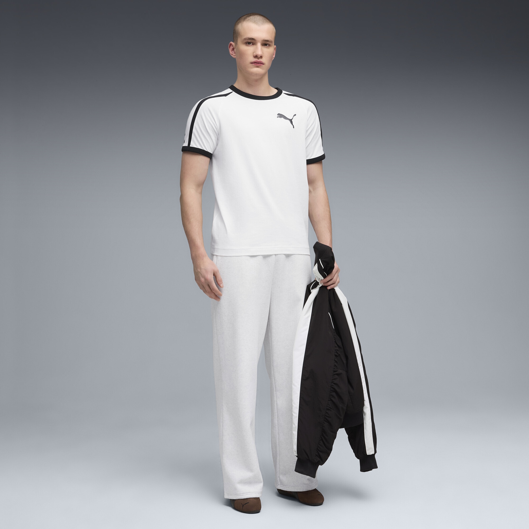 PUMA T-Shirt »T7 Big Cat Ringer-T-Shirt Herren«
