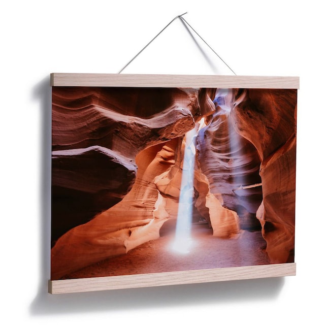 Wall-Art Poster »Sonnenstrahlen Canyon«, Landschaften, (1 St.), Poster,  Wandbild, Bild, Wandposter bestellen | BAUR