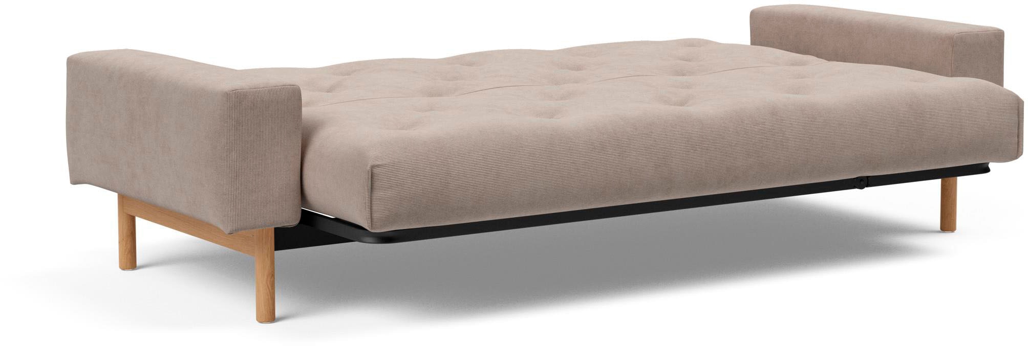 INNOVATION LIVING ™ Schlafsofa »MIMER«, Taschenfederkernmatratze, Breite Liegefläche 140 cm