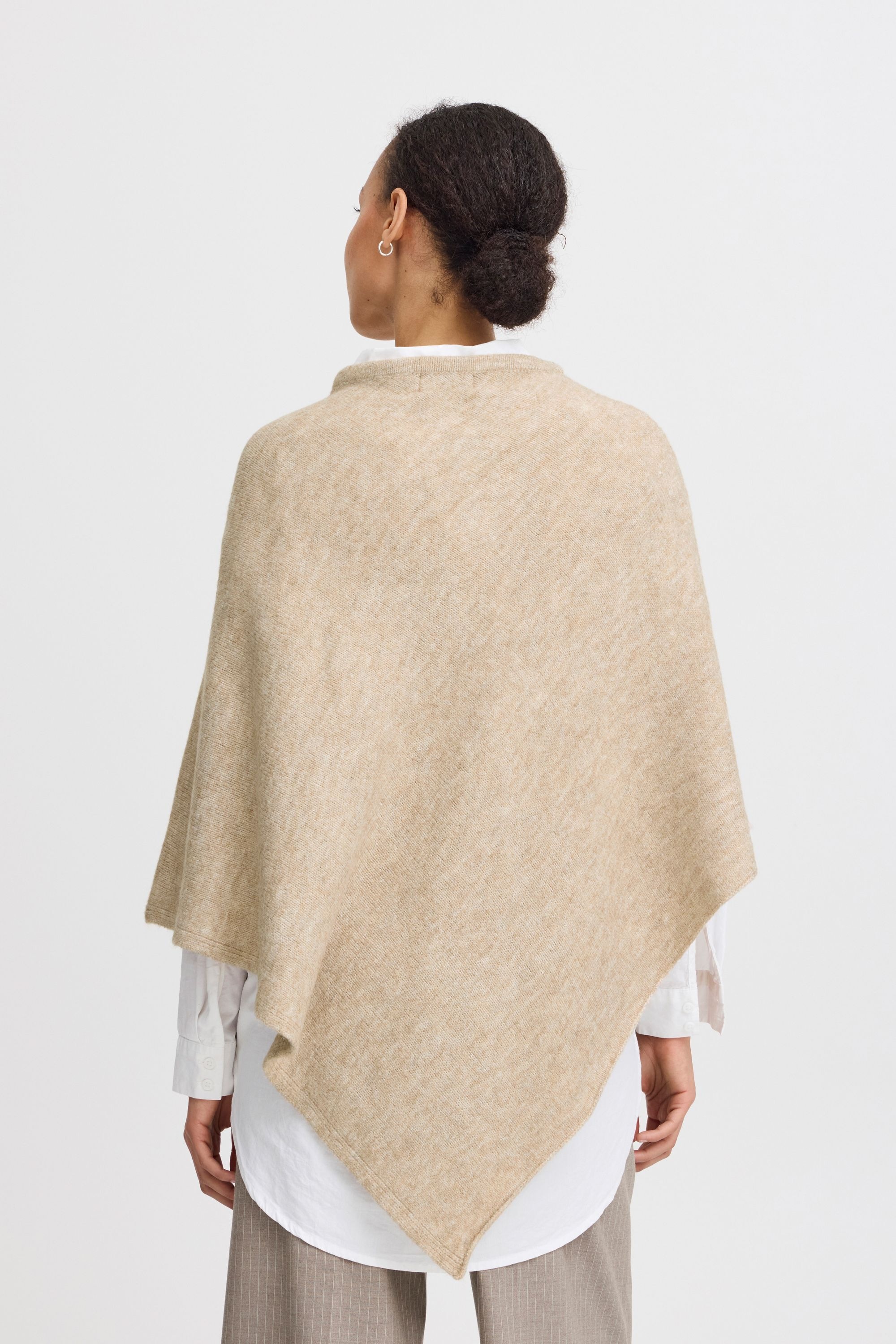 b.young Strickpullover »Strickpullover BYVIKSI PONCHO 2 -«
