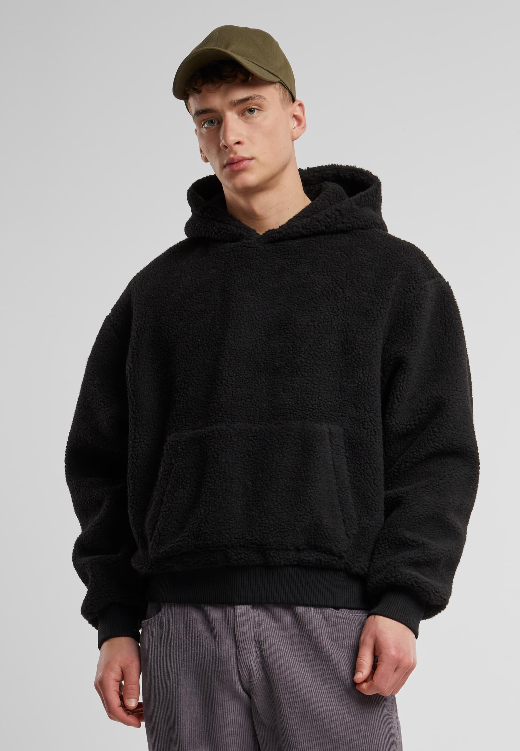 URBAN CLASSICS Kapuzensweatshirt »Urban Classics Oversized Teddy Hoody«, (1 tlg.)