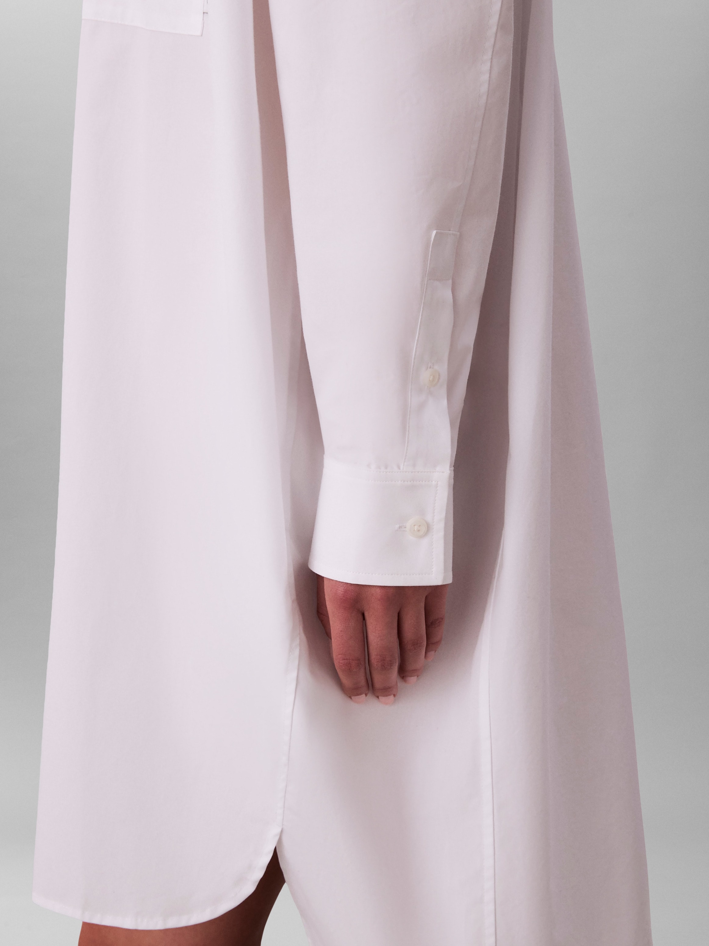 Calvin Klein Jeans Hemdblusenkleid »Cotton Oversized Mini Shirtdress« Brusttasche im Oversize-Style