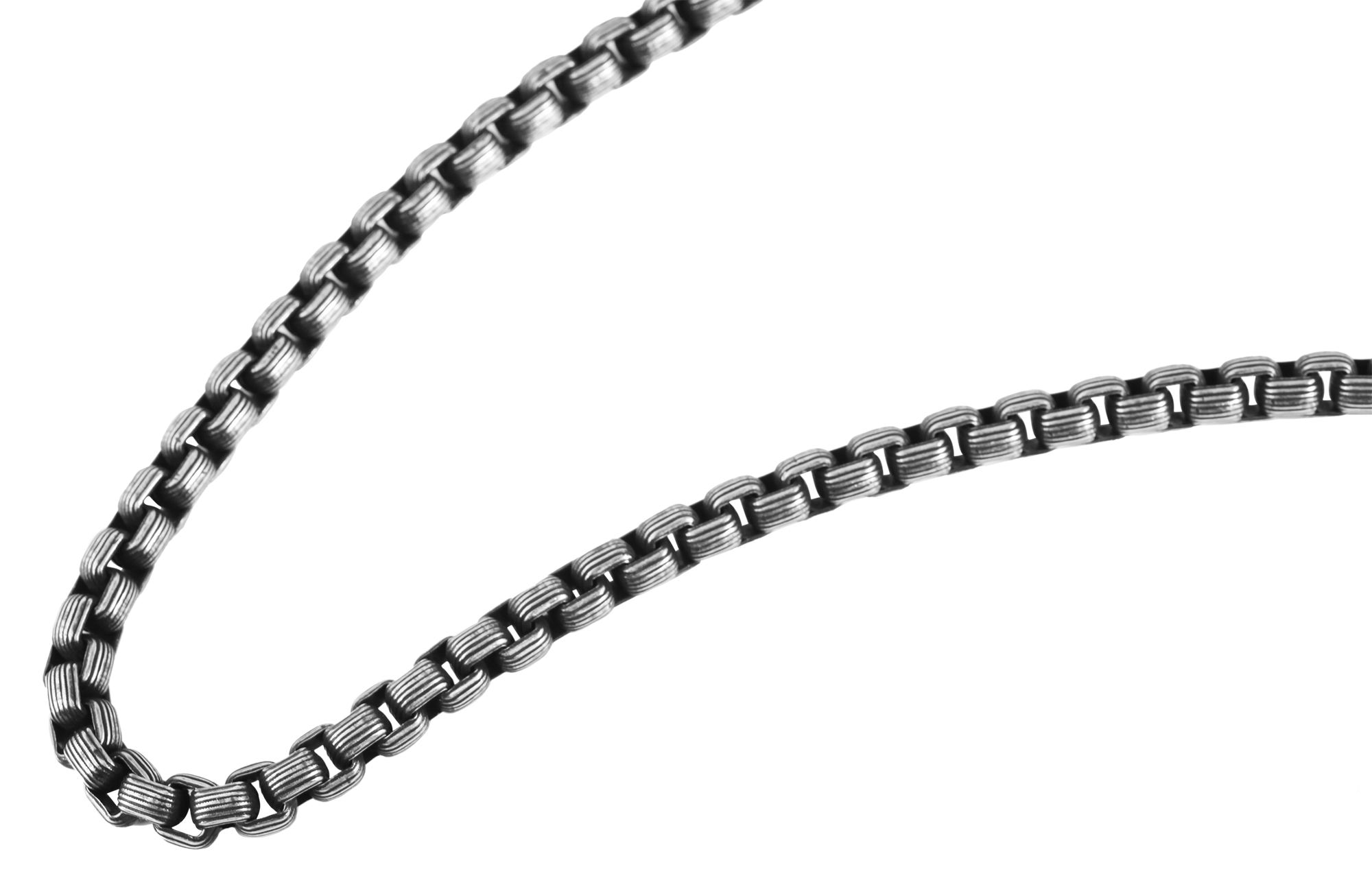 Adelia´s Gliederkette »Halskette – Venezianerkette aus Edelstahl« Ideal als Geschenk – dezent und elegant