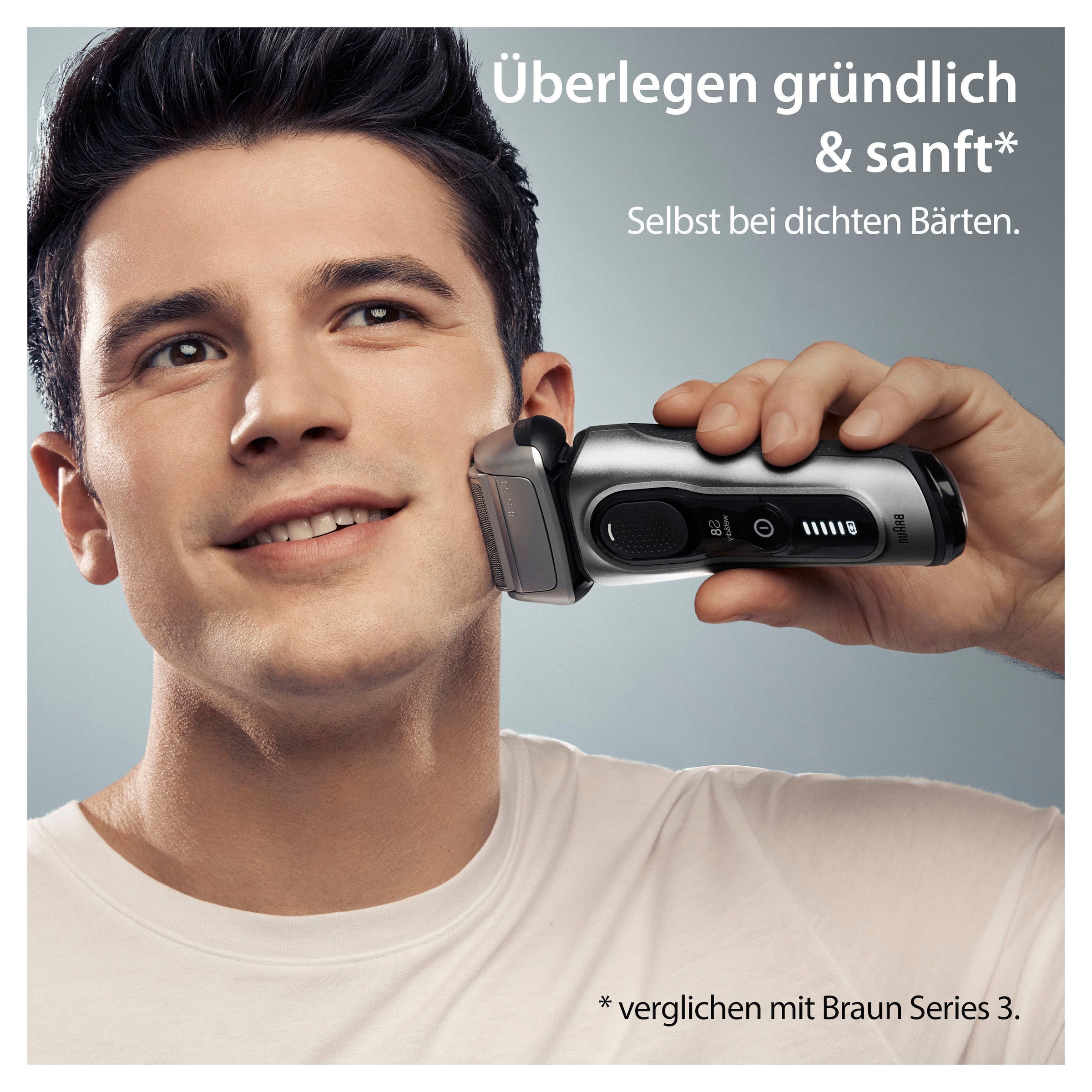 Braun Elektrorasierer »Series 8 ProTrimmer 5-Stufen-Reinigungs- 8567cc«, BAUR | Ladestation, und