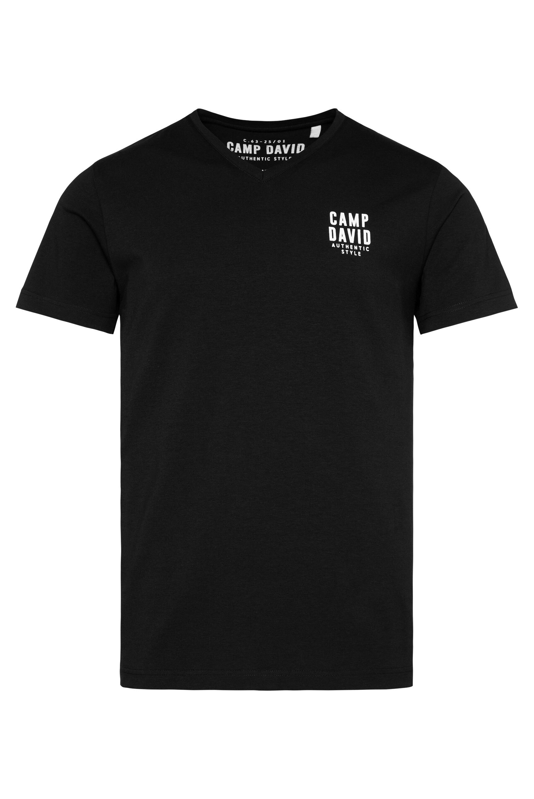 CAMP DAVID V-Shirt, mit Elasthan-Anteil
