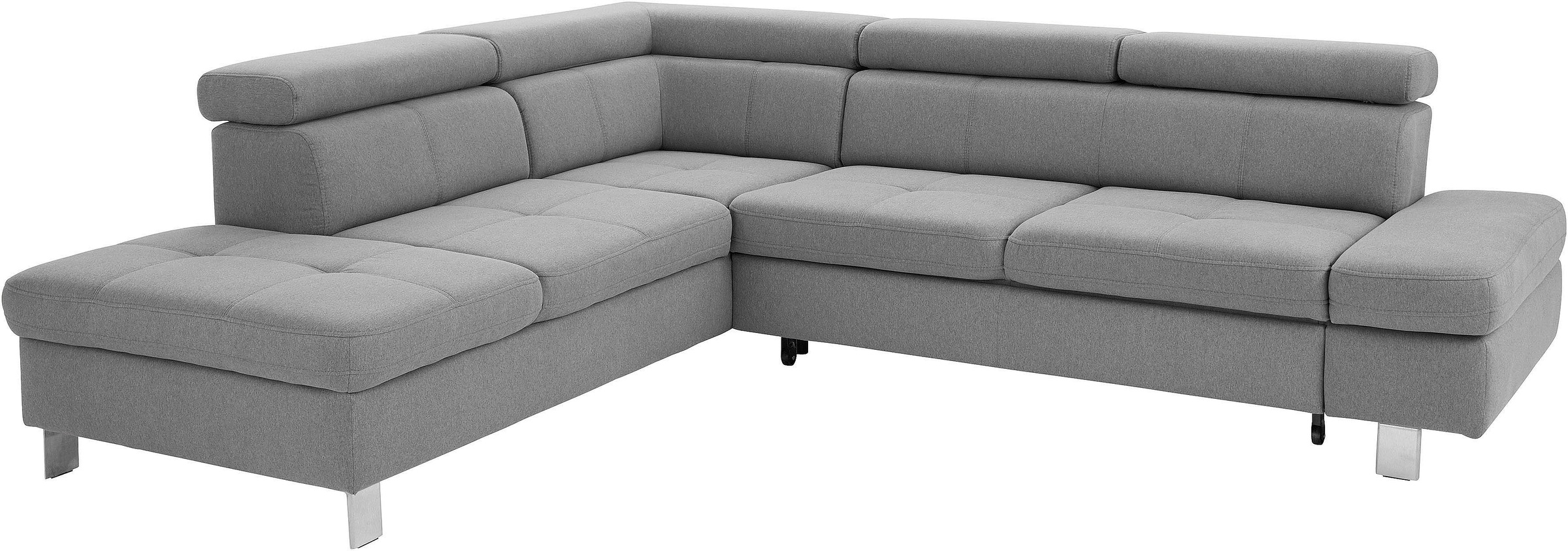 exxpo - sofa fashion Ecksofa "Fiji, L-Form", mit Kopf- bzw. Rückenverstellu günstig online kaufen