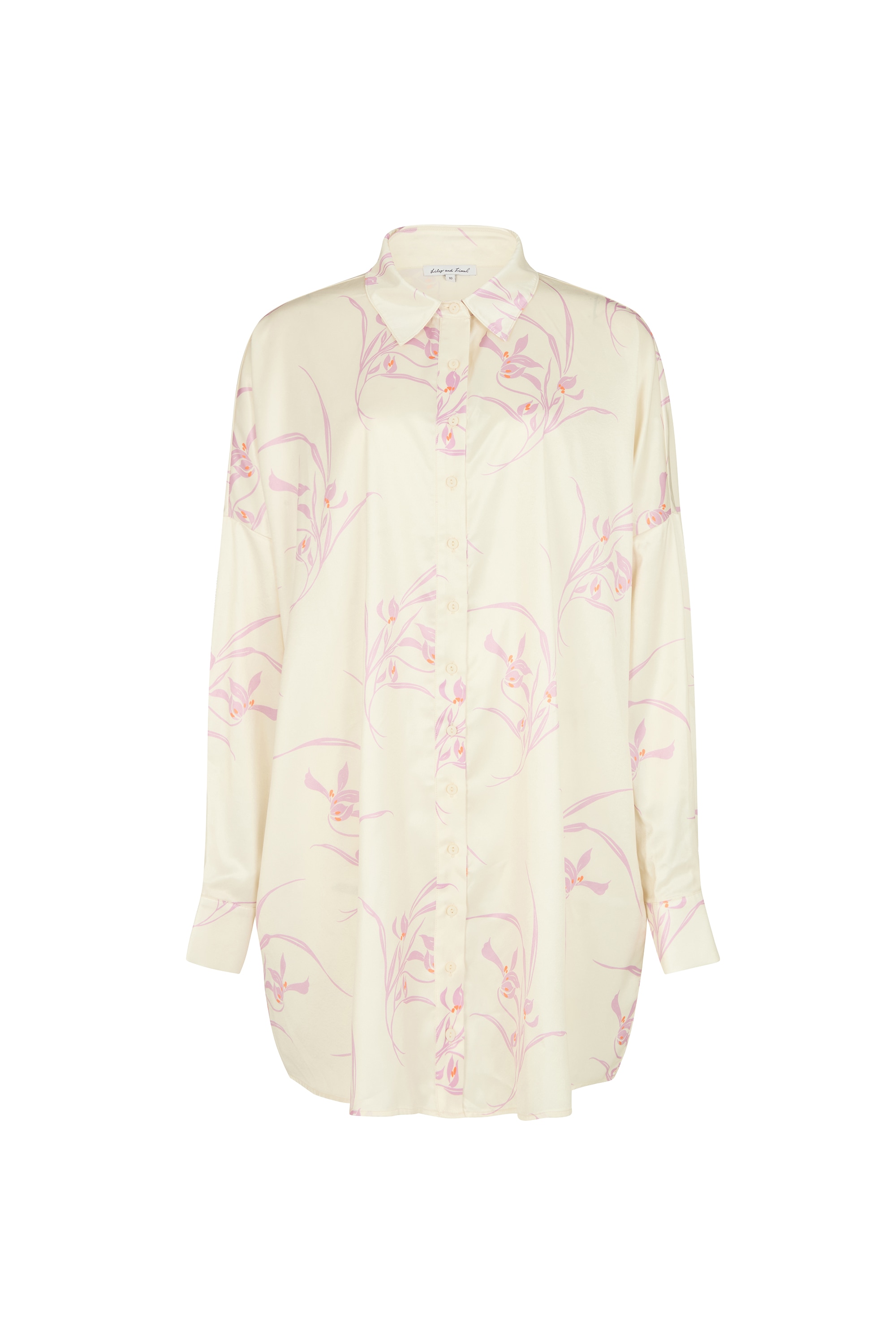 Lily and Lionel Midikleid "Kristy Button Down Large Floral Shirtdress Damen günstig online kaufen