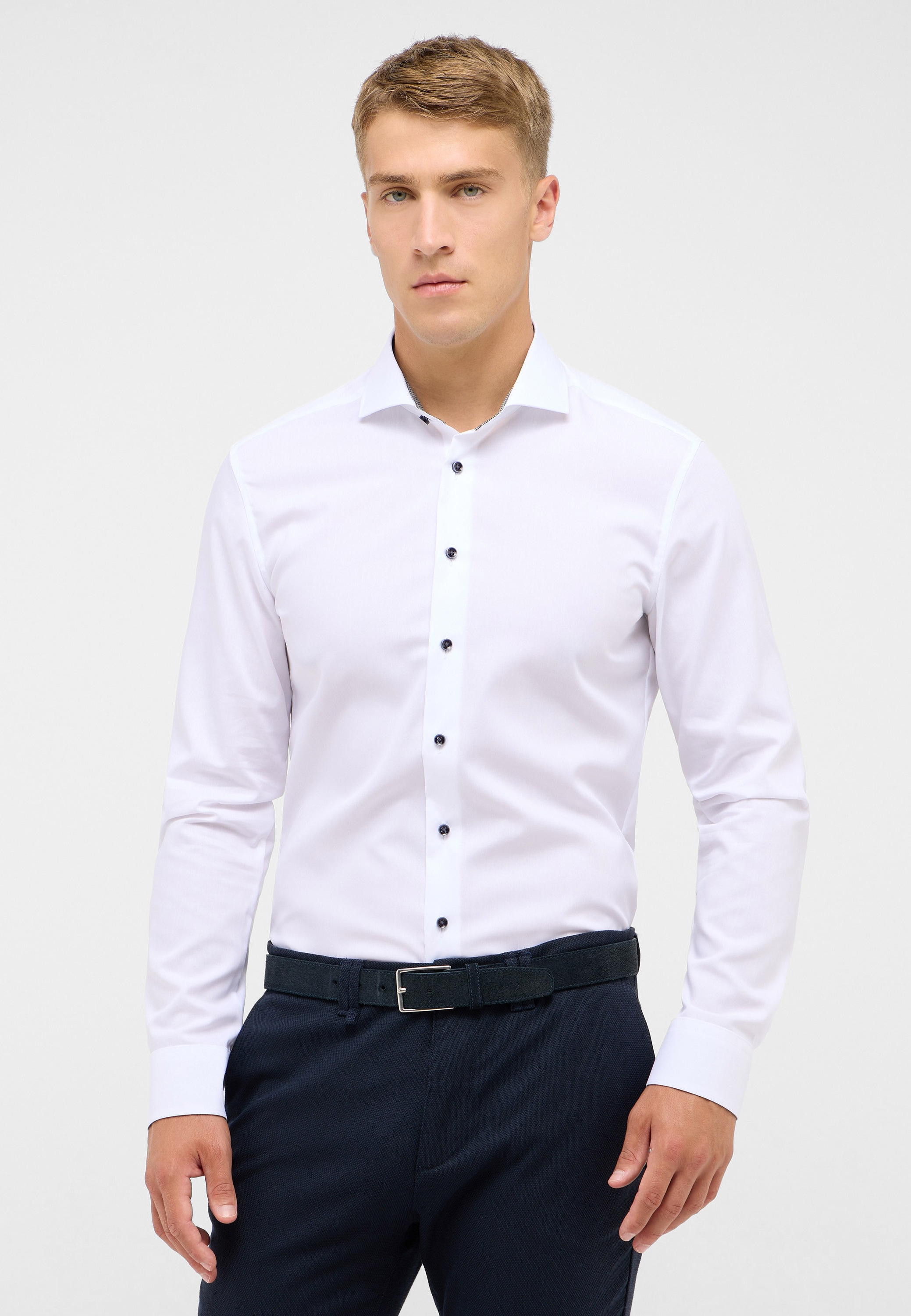 Eterna Langarmhemd "SLIM FIT" NON IRON (bügelfrei) günstig online kaufen