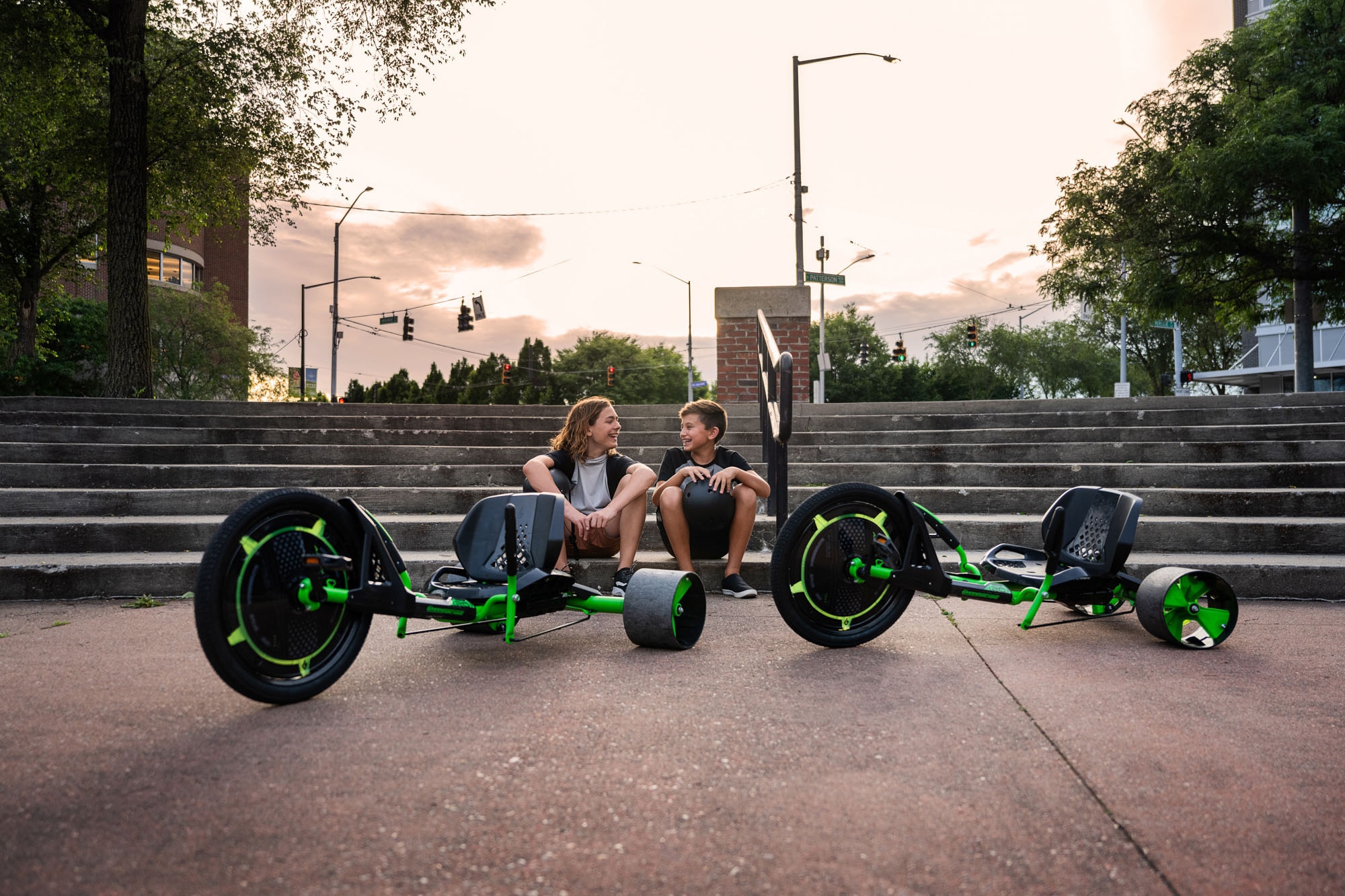 Huffy Elektro-Kindertrike »Green Machine 16-Zoll Drift Trike«, ab 8 Jahren