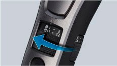 & 3 Detailtrimmer inkl. BAUR Aufsätze, Haare | Panasonic Raten Multifunktionstrimmer »ER-GB80-H503«, auf Bart, für Körper