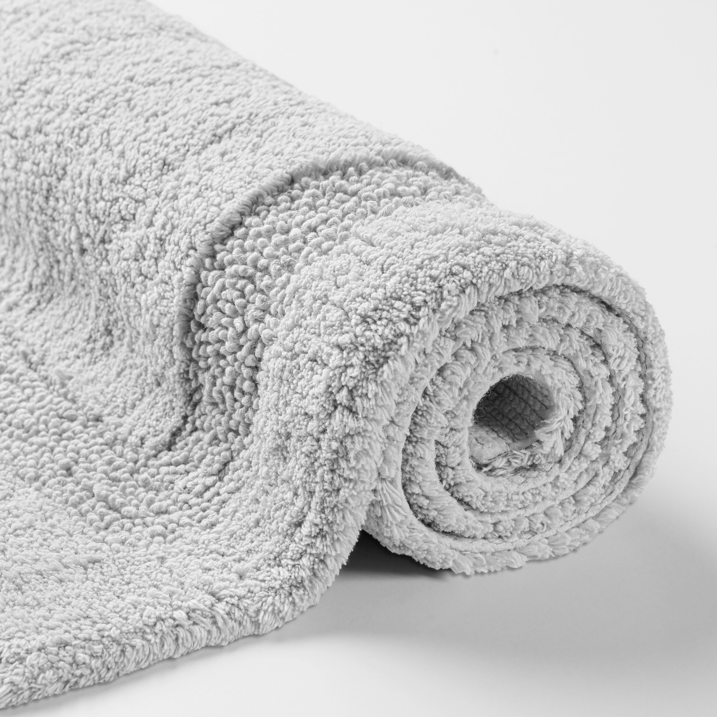 OTTO home Badematte »Meellor« Höhe 20 mm rutschhemmend beschichtet fußbodenheizungsgeeignet Badteppich, getuftet, modern, Uni, antirutsch, flauschig, Baumwolle