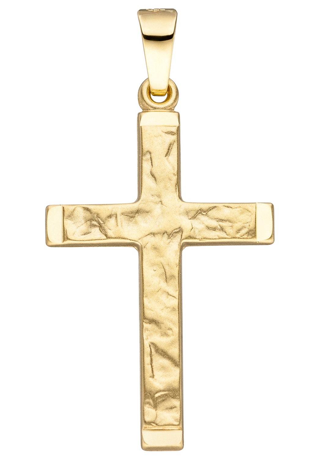JOBO Kreuzanhänger »Anhänger Kreuz«, 585 Gold