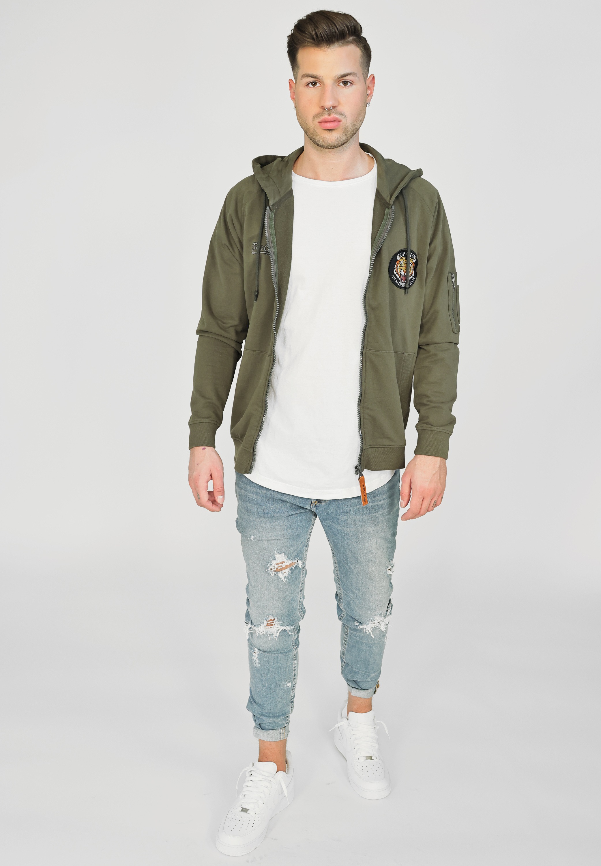 TOP GUN Kapuzenpullover »TG20213018«
