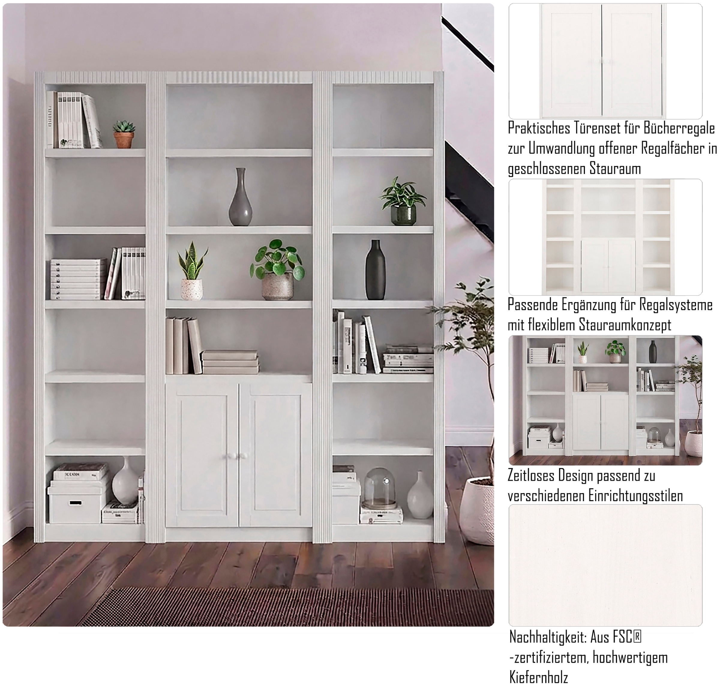 OTTO home Schranktür »Bergen« (2-teilig),