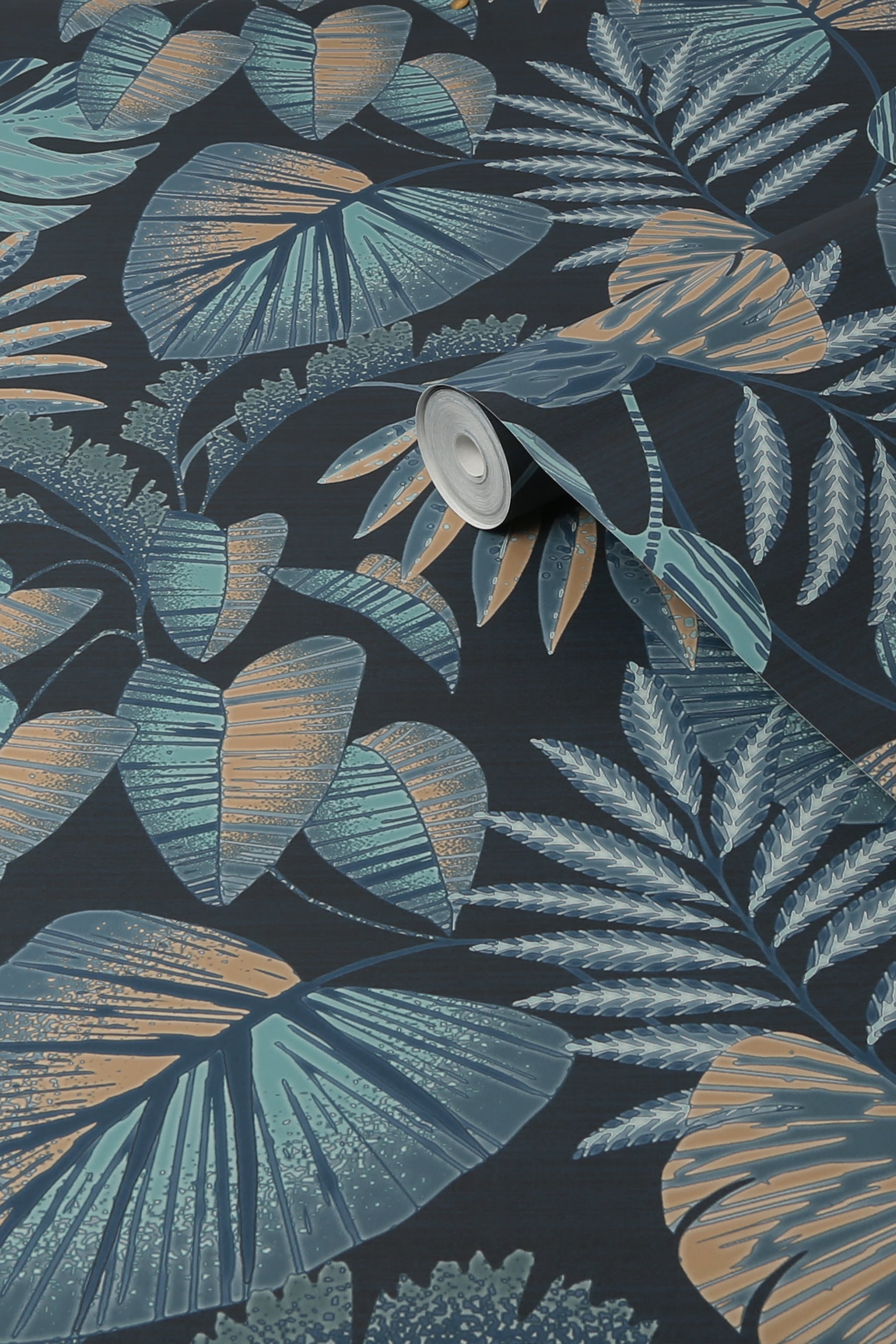 Next Vliestapete »JUNGLE LEAVES Vliestapete 10mx52cm« Motiv glatt