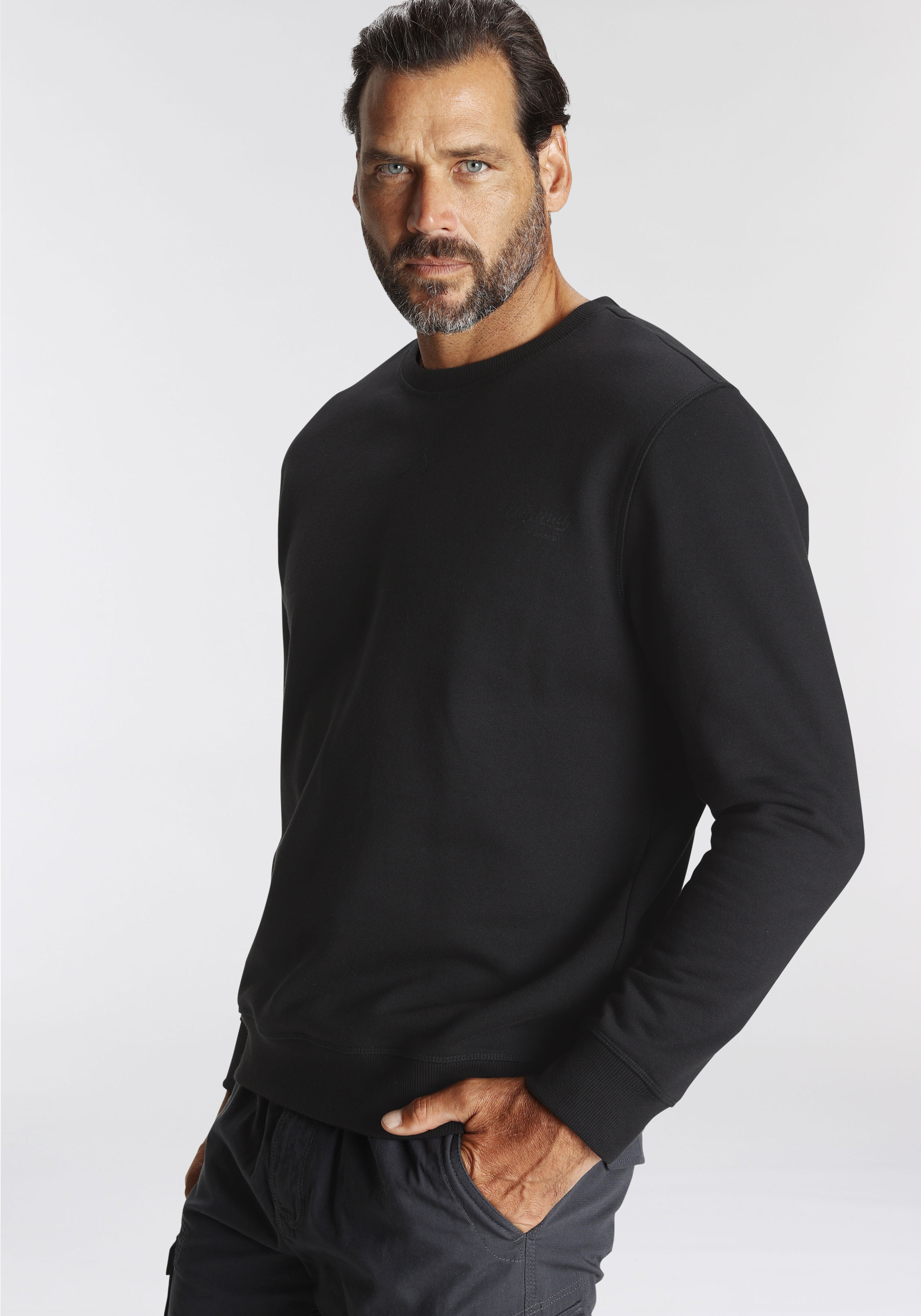 Mans World Sweatshirt "in vielen Top Farben Perfekt für Alltag, Freizeit und Büro", Premium Bestseller mit klarer Passform - Starke Preis Leistung
